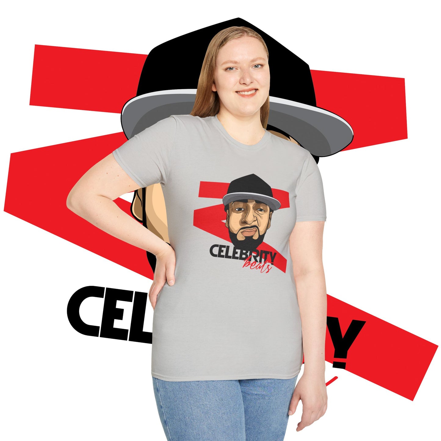 Celebrity Beats Toon-Up - Unisex Soft Tee