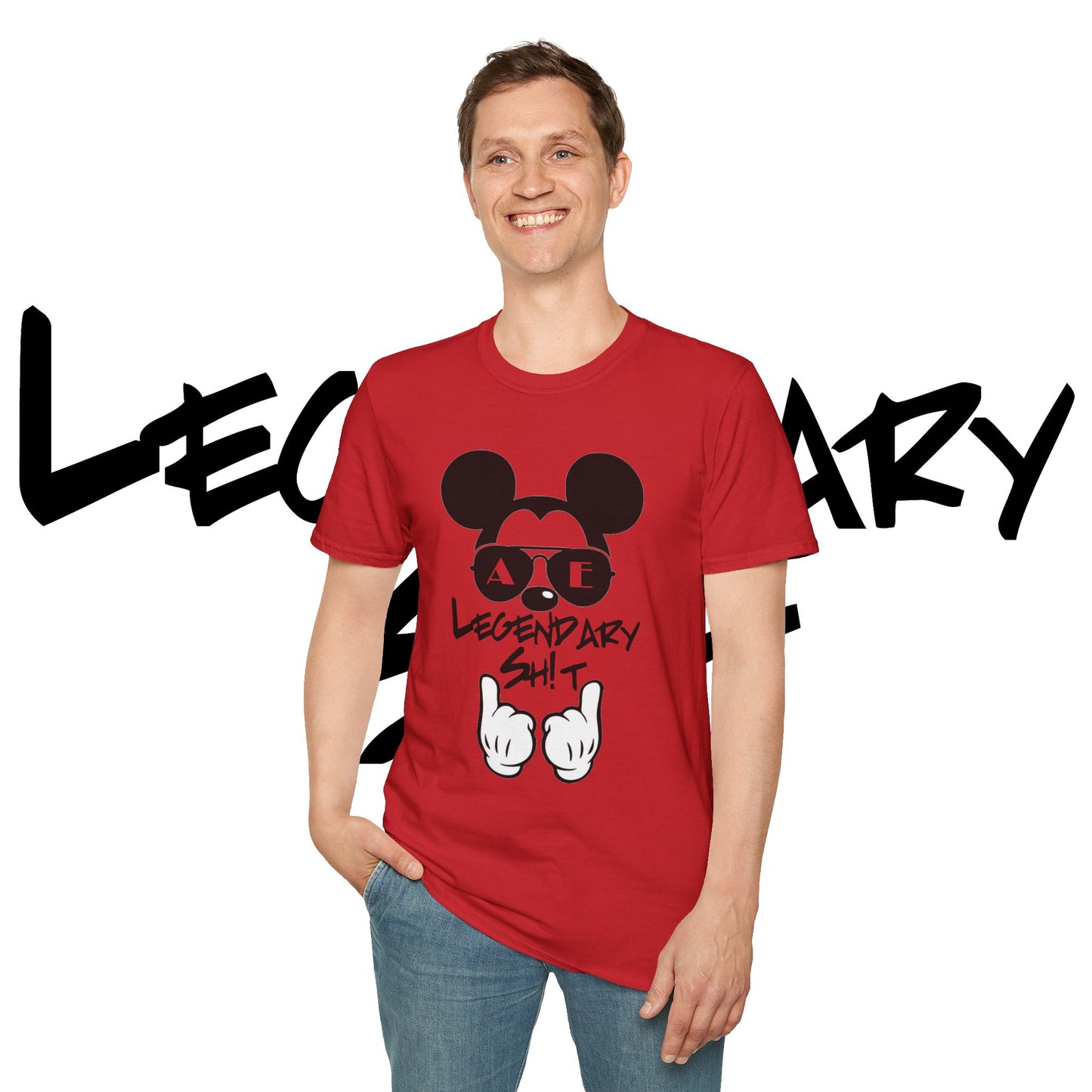 The Legendary Collection (Mouse) - Unisex Soft Short Sleeve Tee