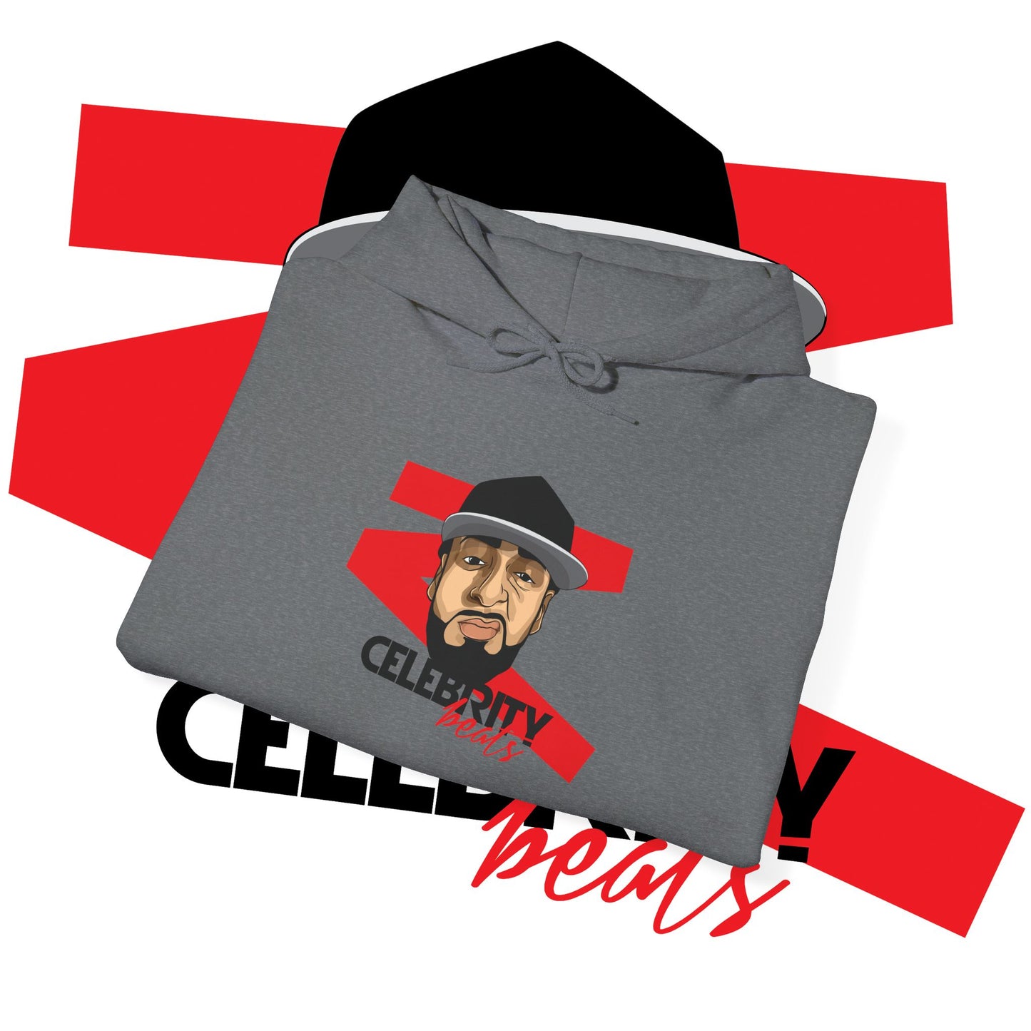 Celebrity Beats Toon-Up - Unisex Heavy Hoodie