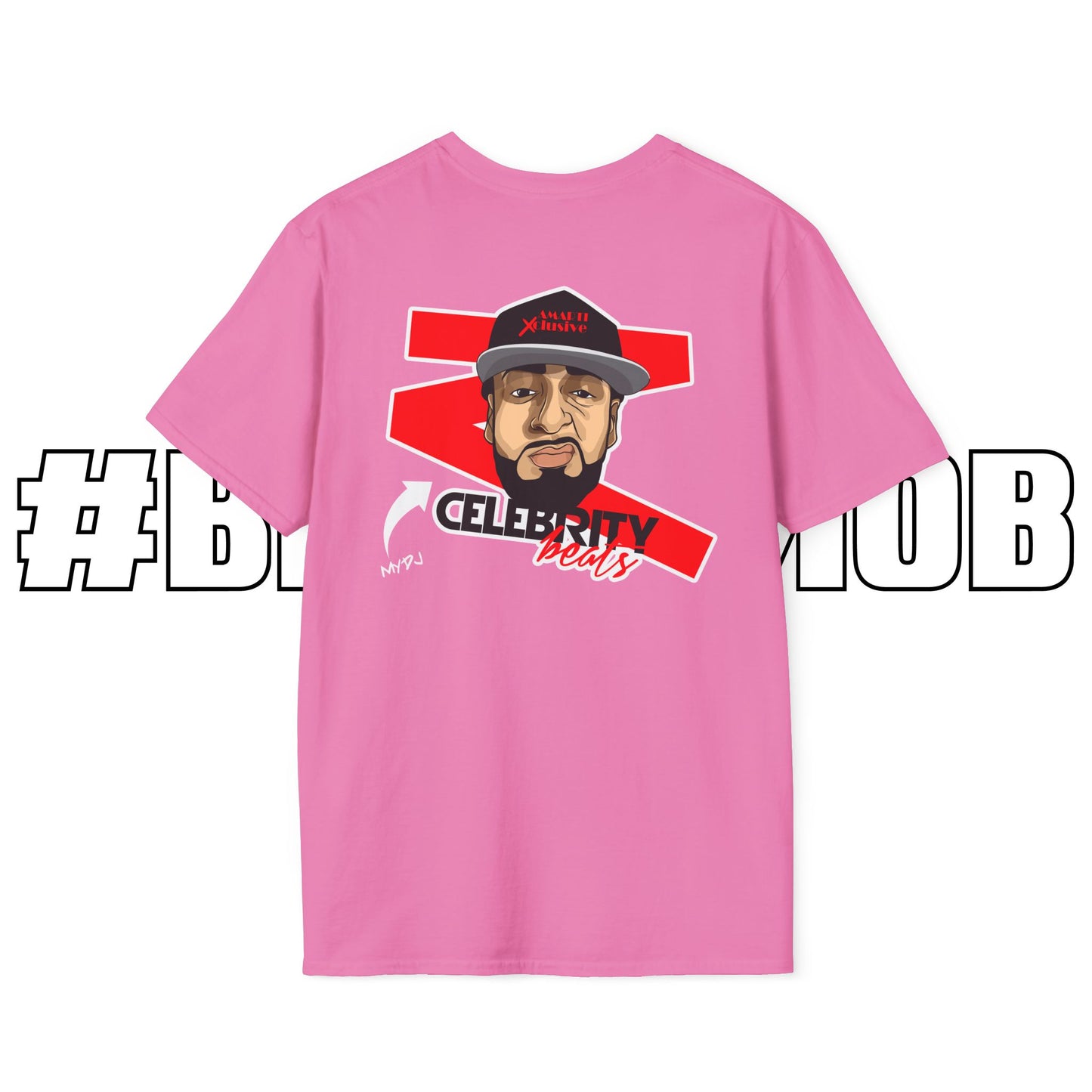 The #BEATSMOB Collection (We're With The DJ) - Unisex Soft Tee