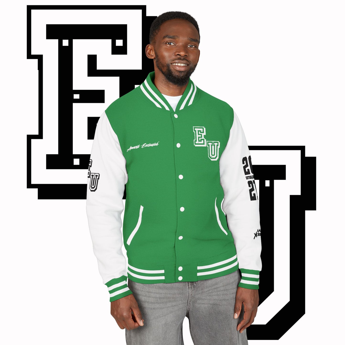 Exclusive University - Unisex Heavyweight Letterman Jacket