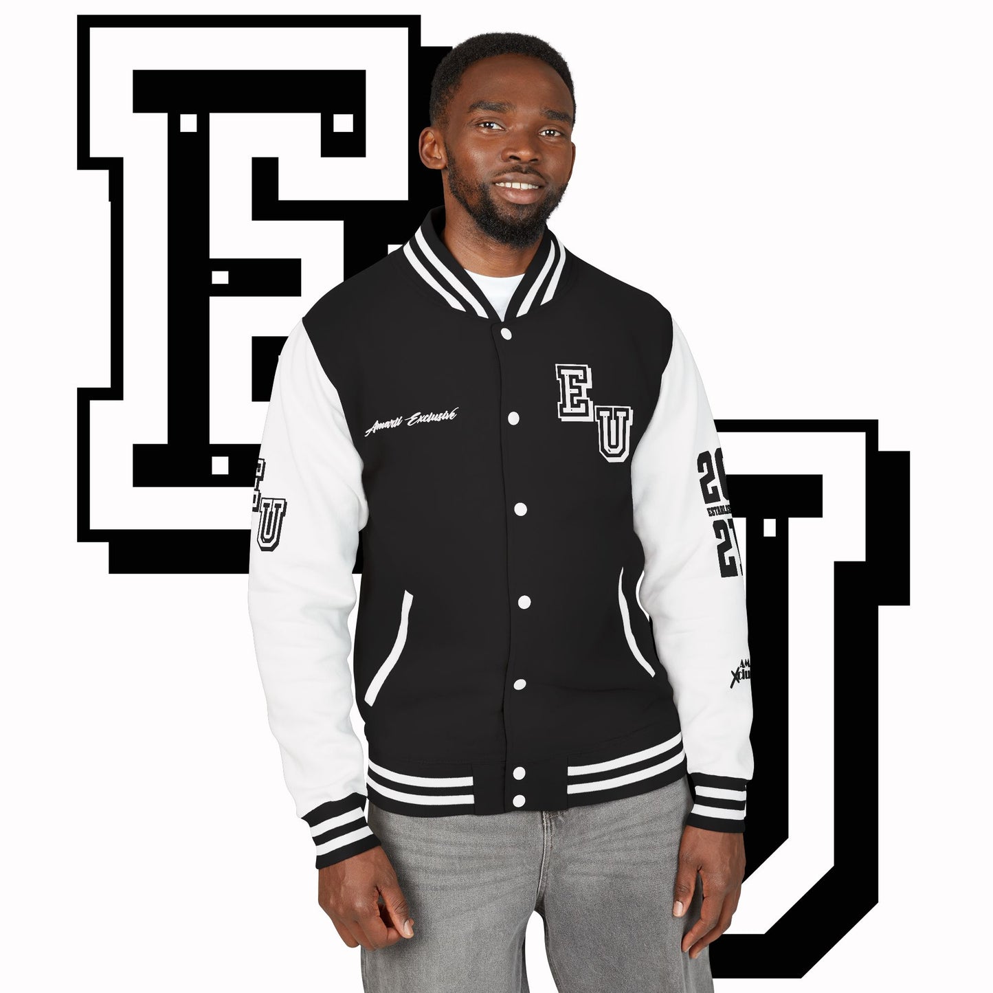 Exclusive University - Unisex Heavyweight Letterman Jacket