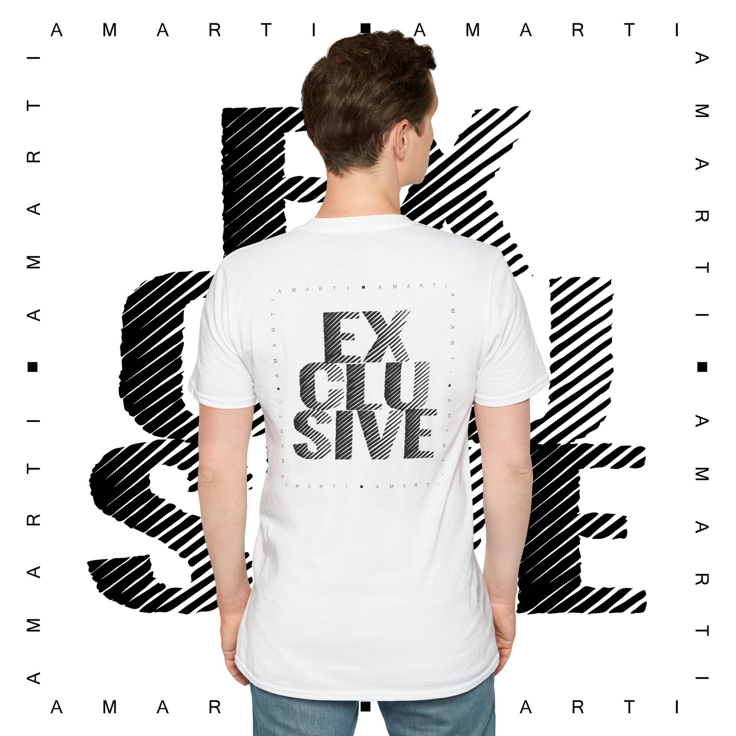 Stacked Exclusive (Black) - Unisex Soft Tee