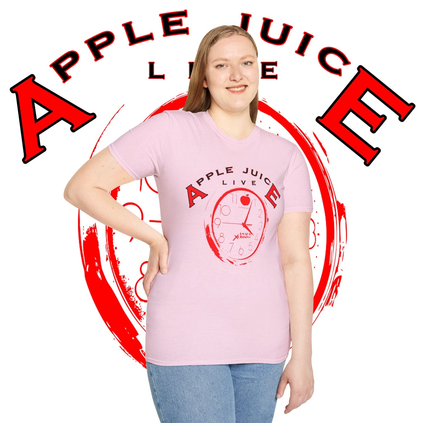 Apple Juice LIVE 2.0 - Unisex Soft Short Sleeve Tee