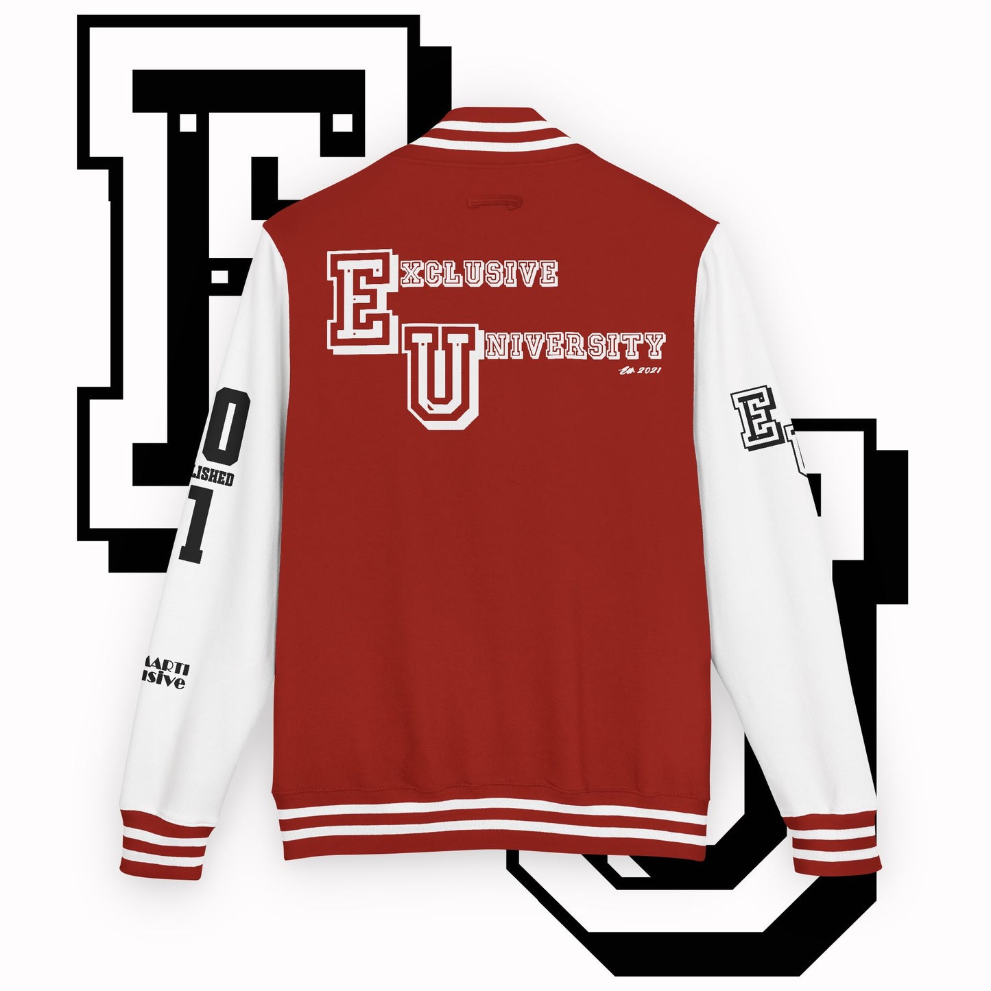 Exclusive University - Unisex Heavyweight Letterman Jacket