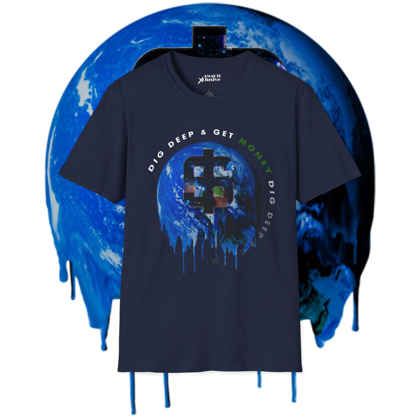 Dig Deep & Get Money - Unisex Softstyle Tee