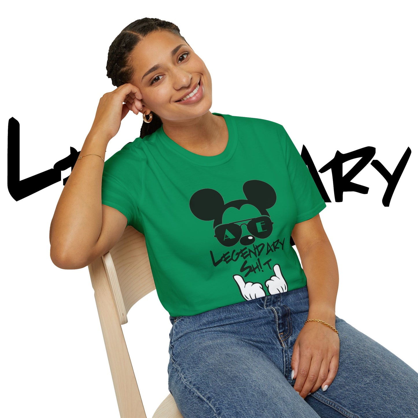 The Legendary Collection (Mouse) - Unisex Soft Short Sleeve Tee