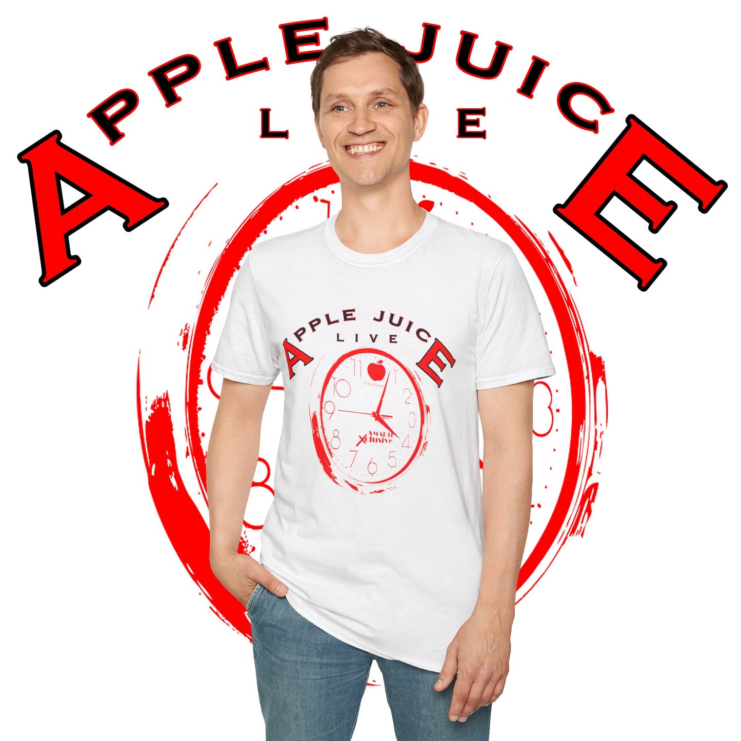 Apple Juice LIVE 2.0 - Unisex Soft Short Sleeve Tee