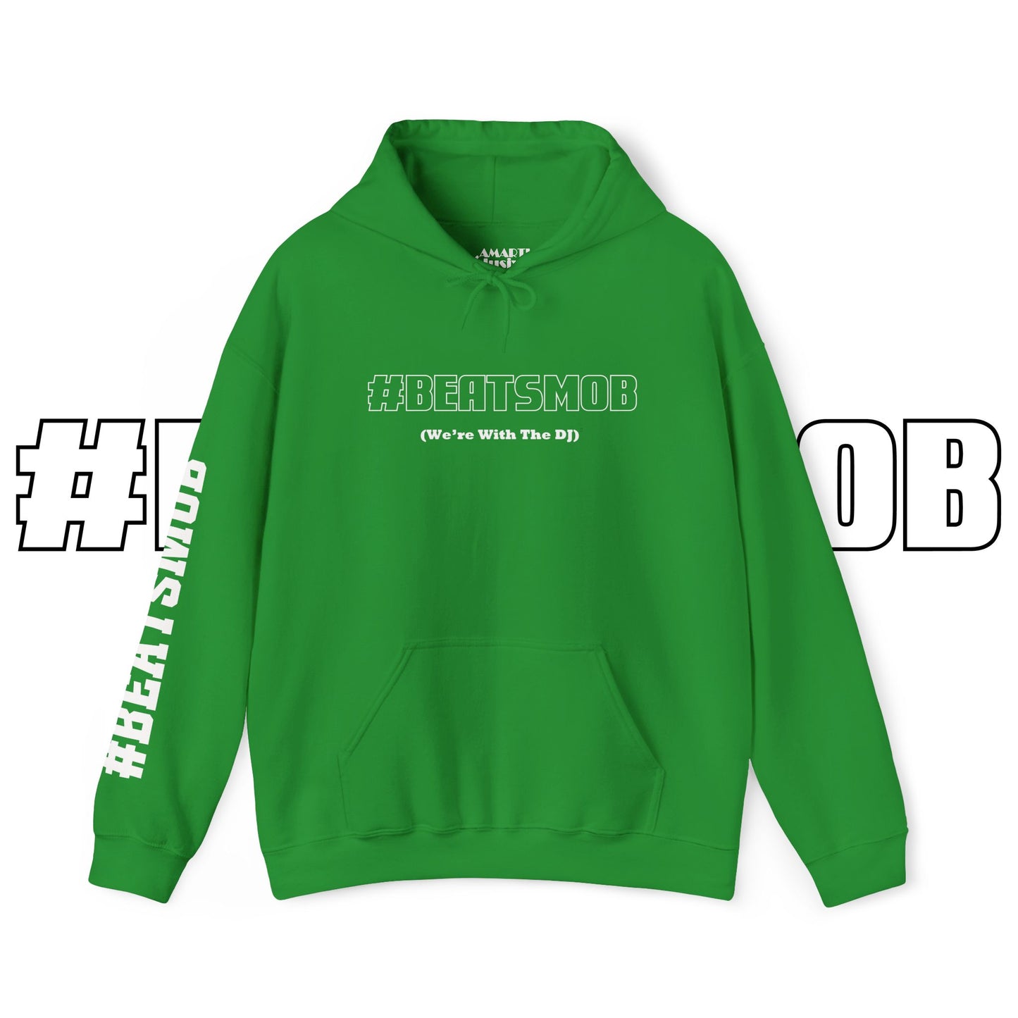 The #BEATSMOB Collection (We're With The DJ) - Unisex Heavy Hoodie