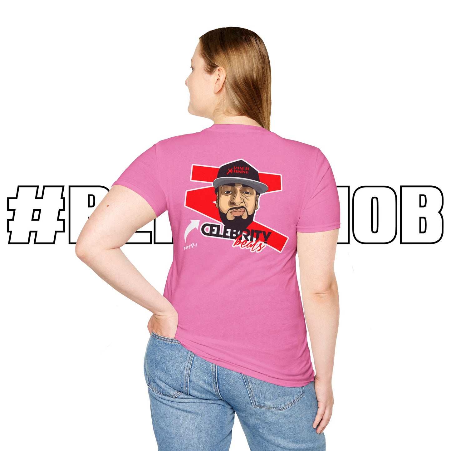 The #BEATSMOB Collection (We're With The DJ) - Unisex Soft Tee