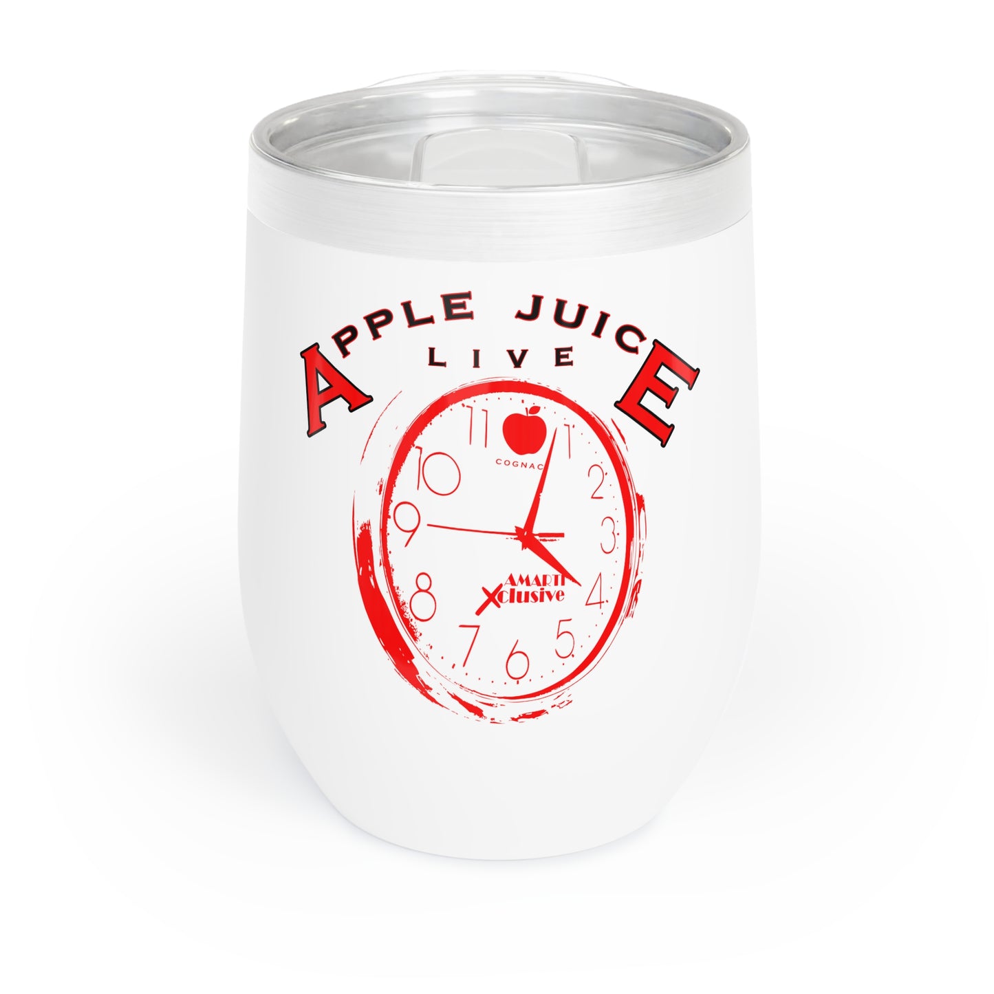Apple Juice LIVE 2.0 - Stainless Steel Wine Tumbler