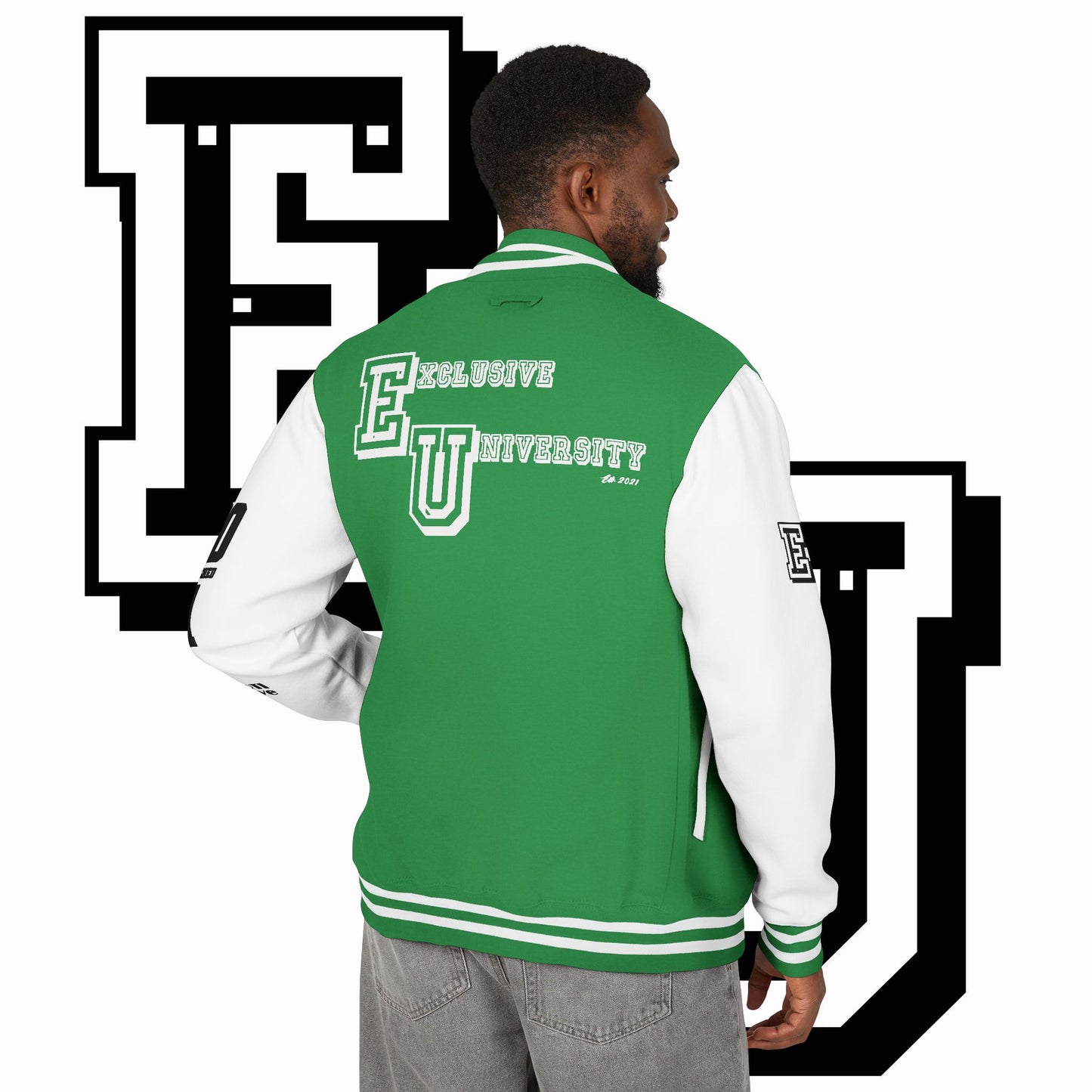 Exclusive University - Unisex Heavyweight Letterman Jacket