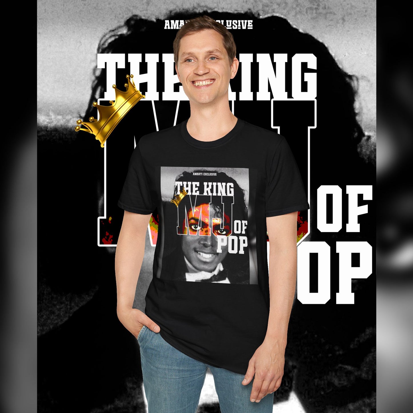 The ICON Tribute Collection (Michael Jackson) - Unisex Softstyle Tee