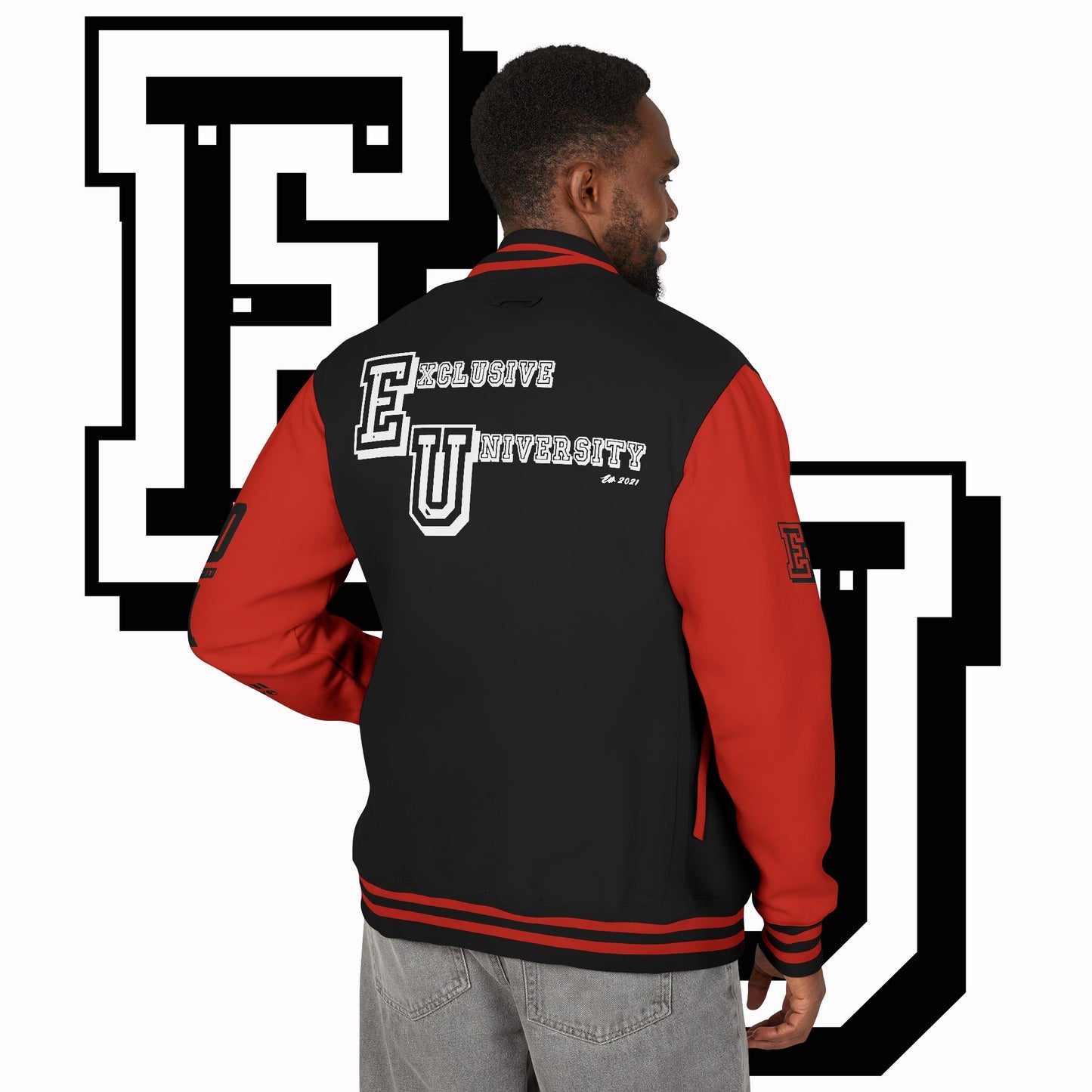 Exclusive University - Unisex Heavyweight Letterman Jacket
