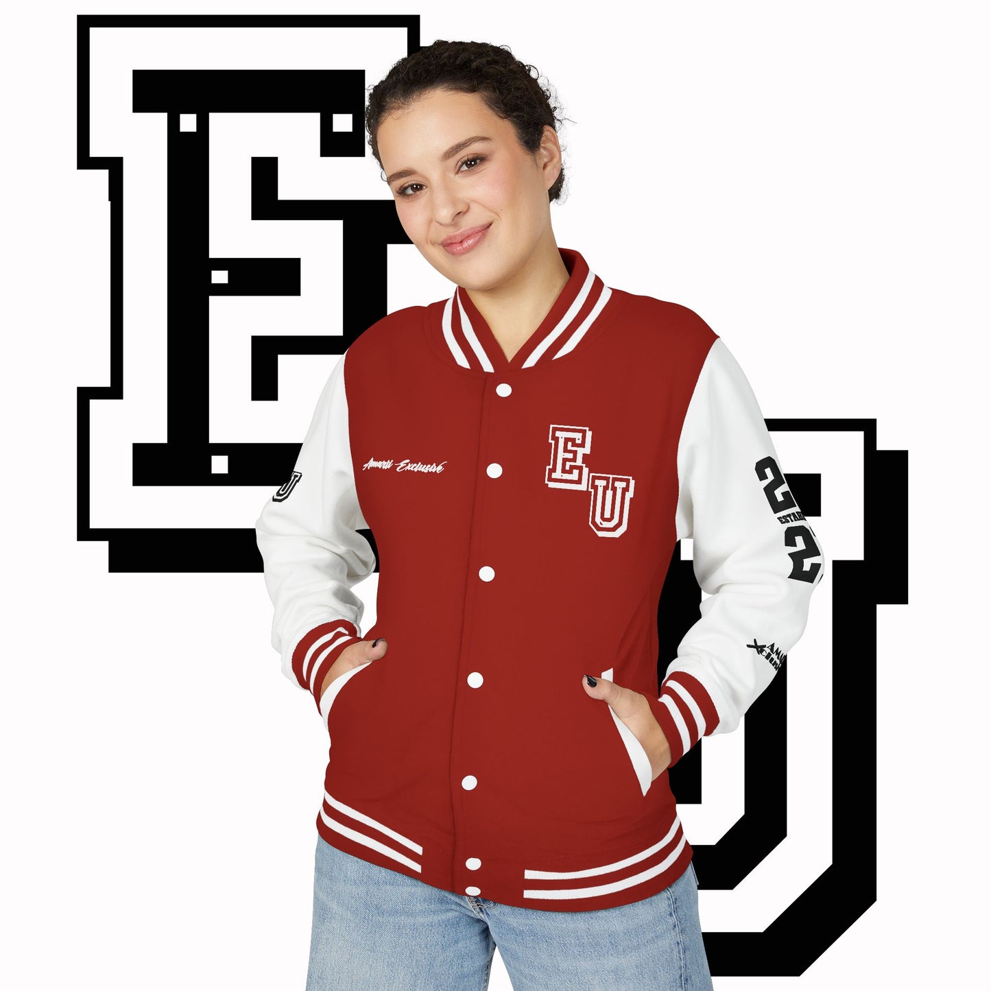 Exclusive University - Unisex Heavyweight Letterman Jacket