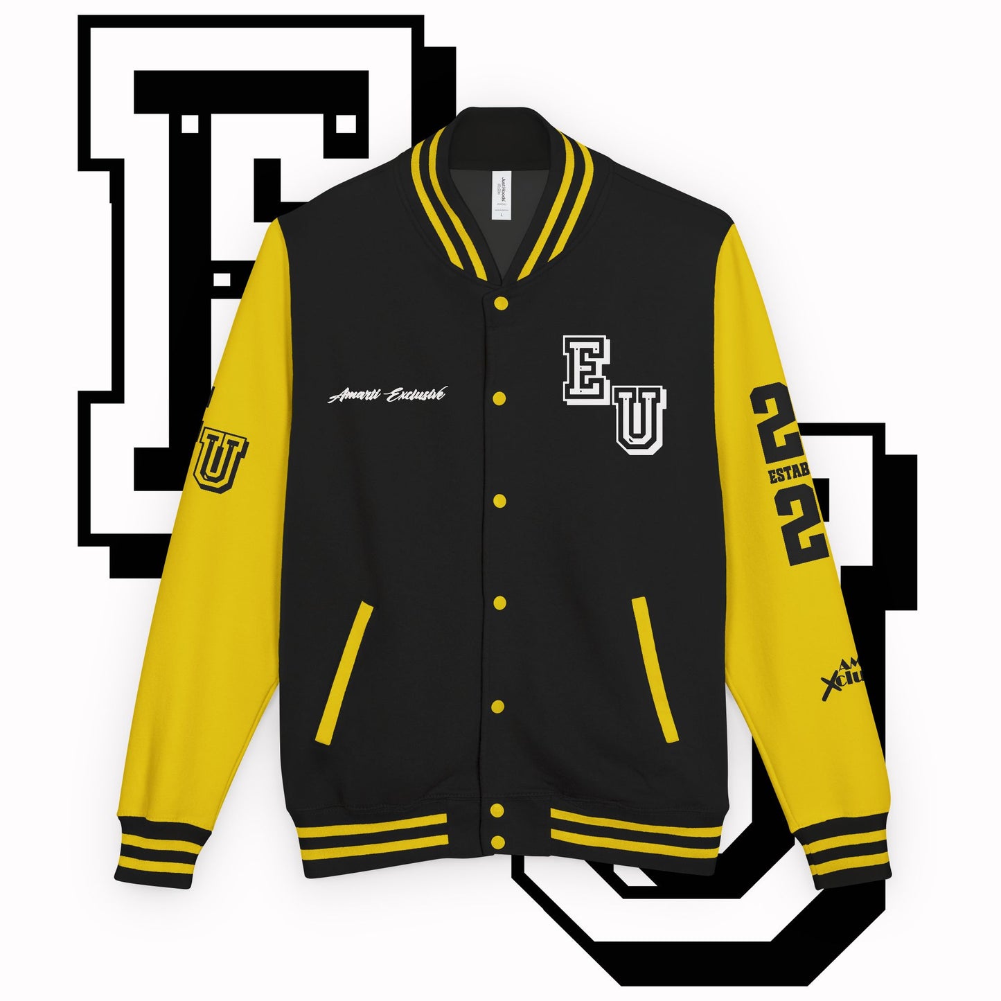 Exclusive University - Unisex Heavyweight Letterman Jacket