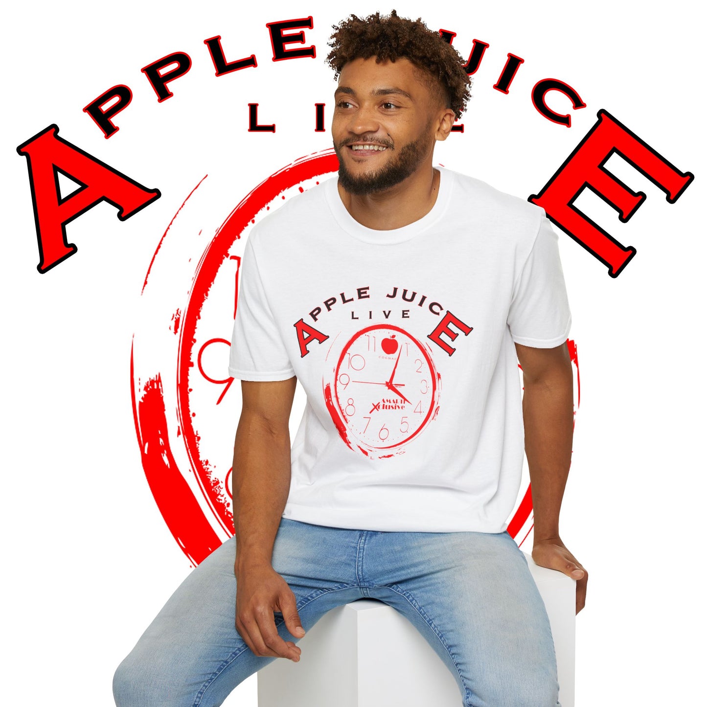 Apple Juice LIVE 2.0 - Unisex Soft Short Sleeve Tee