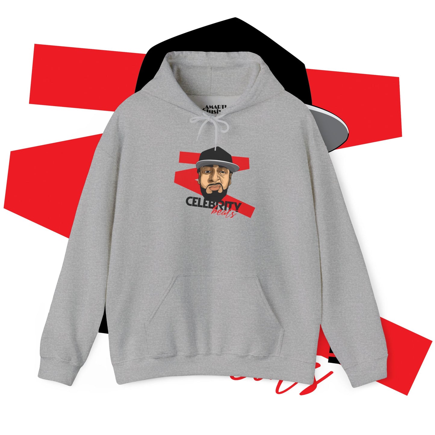 Celebrity Beats Toon-Up - Unisex Heavy Hoodie