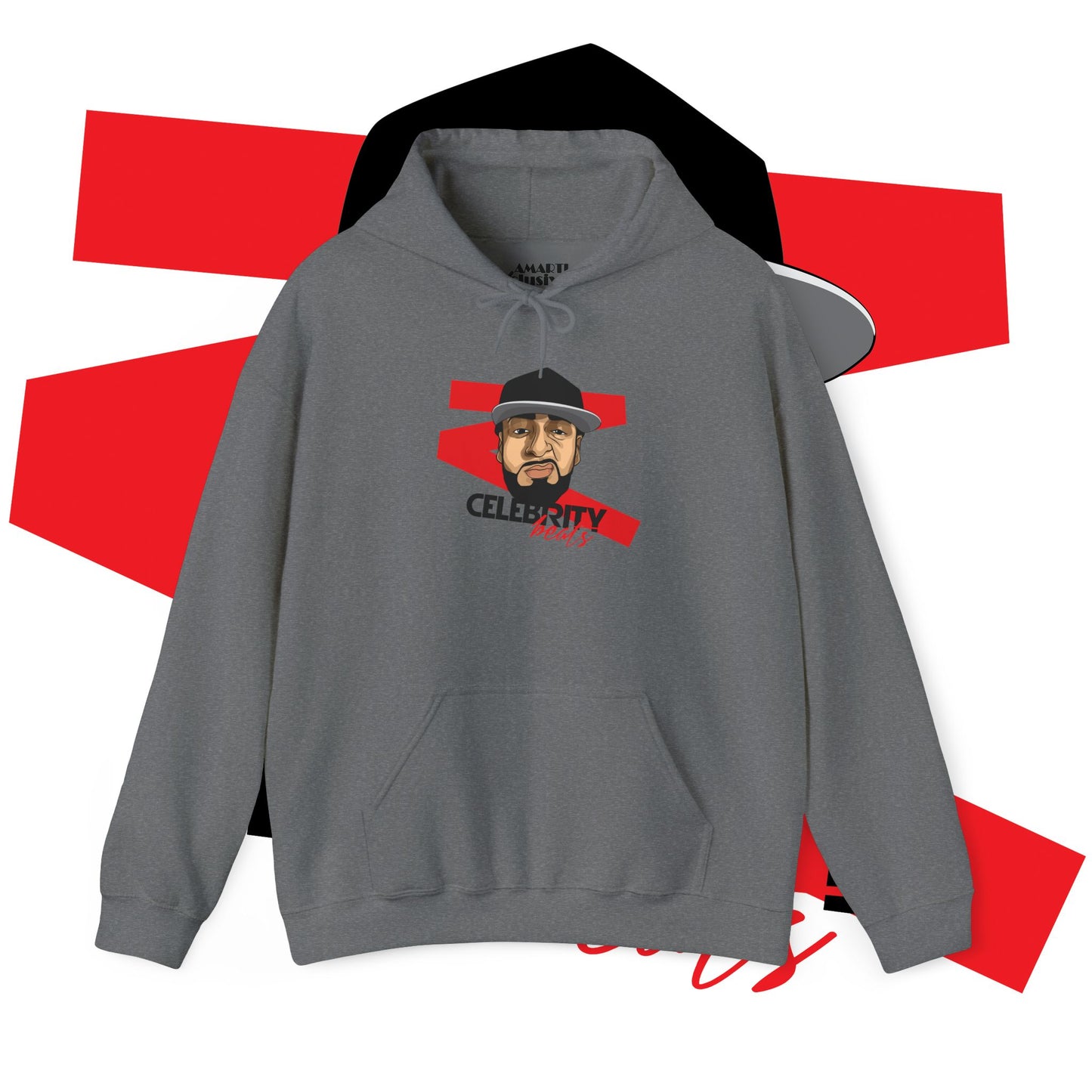 Celebrity Beats Toon-Up - Unisex Heavy Hoodie