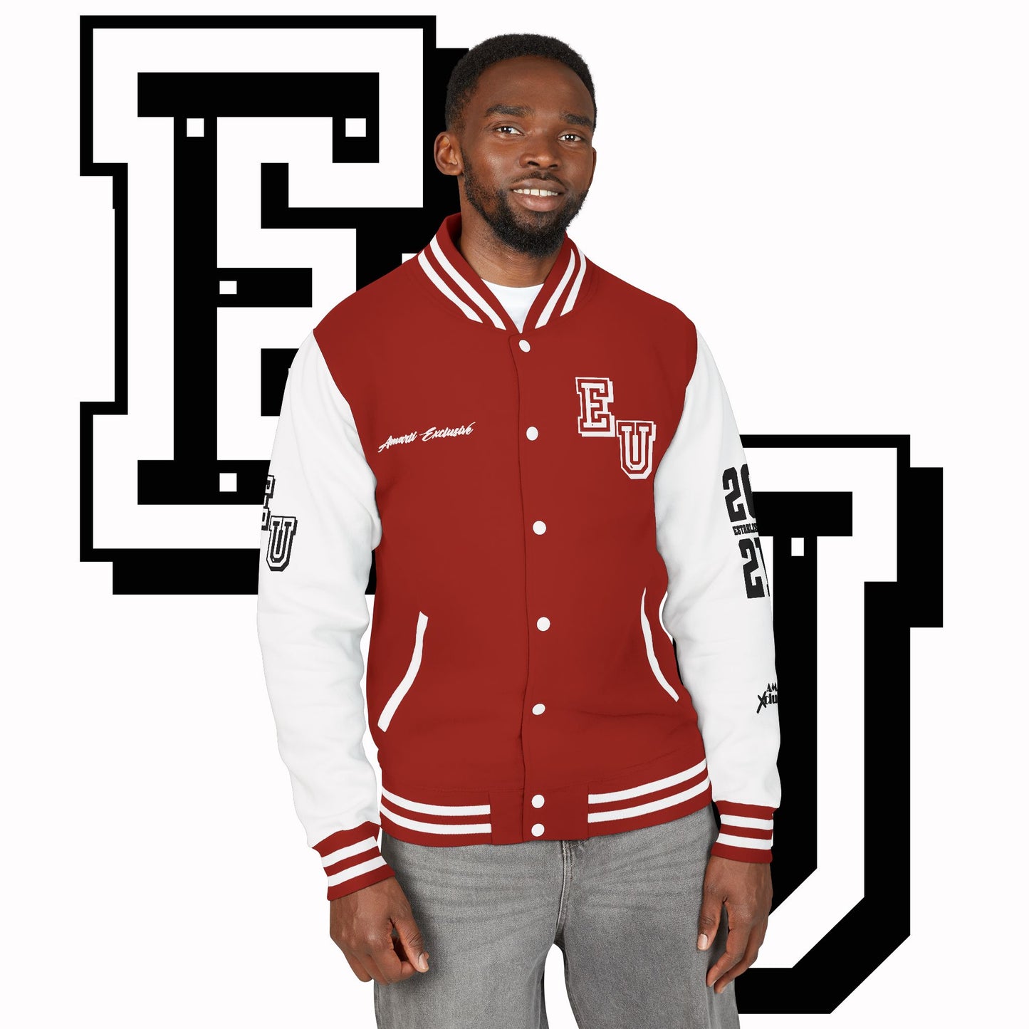 Exclusive University - Unisex Heavyweight Letterman Jacket