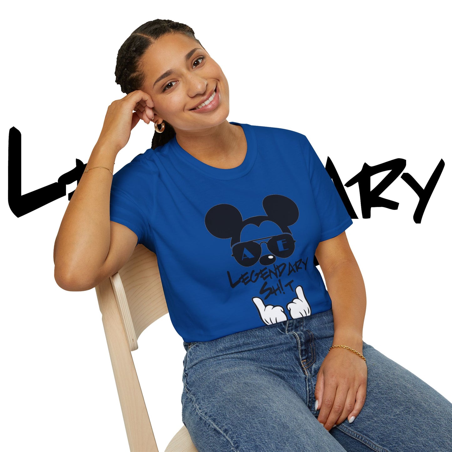 The Legendary Collection (Mouse) - Unisex Soft Short Sleeve Tee