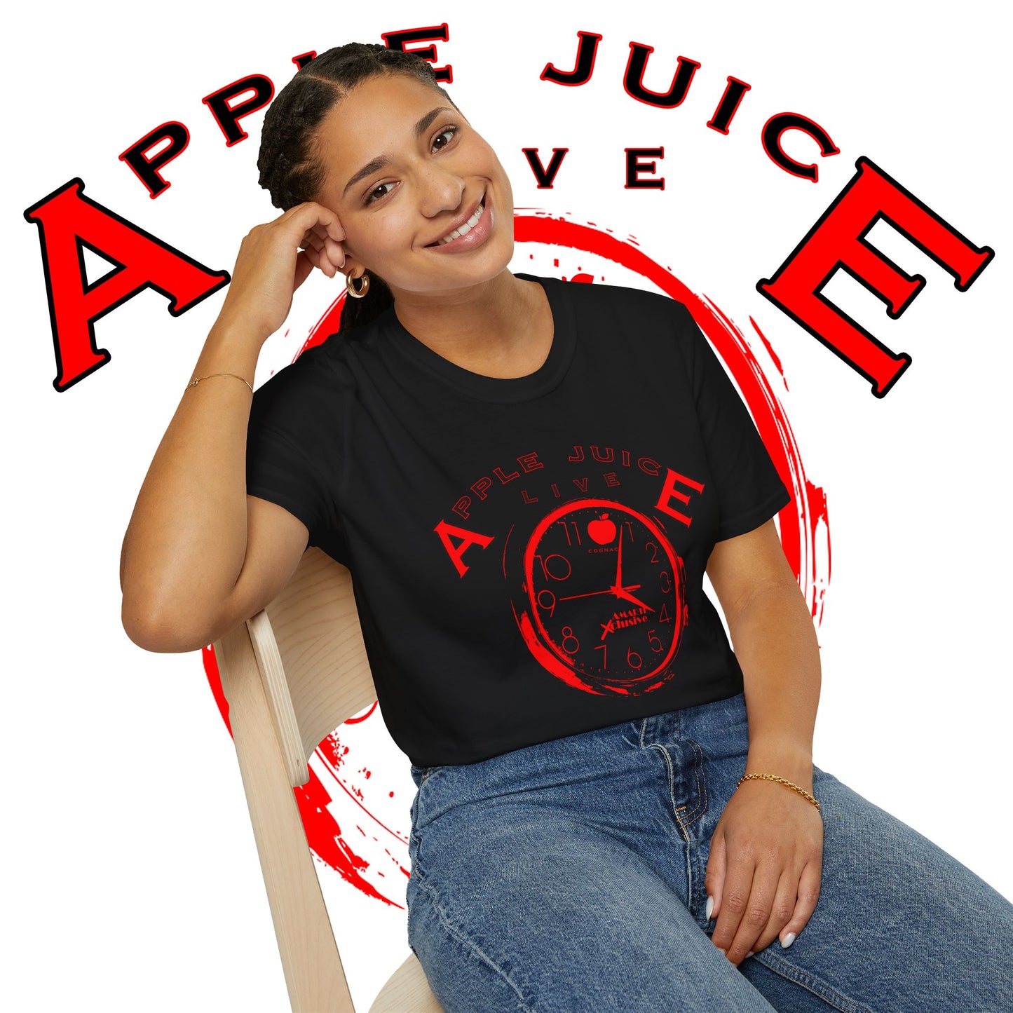 Apple Juice LIVE 2.0 - Unisex Soft Short Sleeve Tee