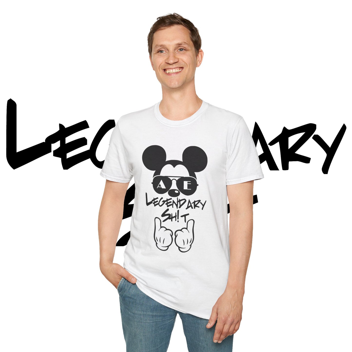 The Legendary Collection (Mouse) - Unisex Soft Short Sleeve Tee