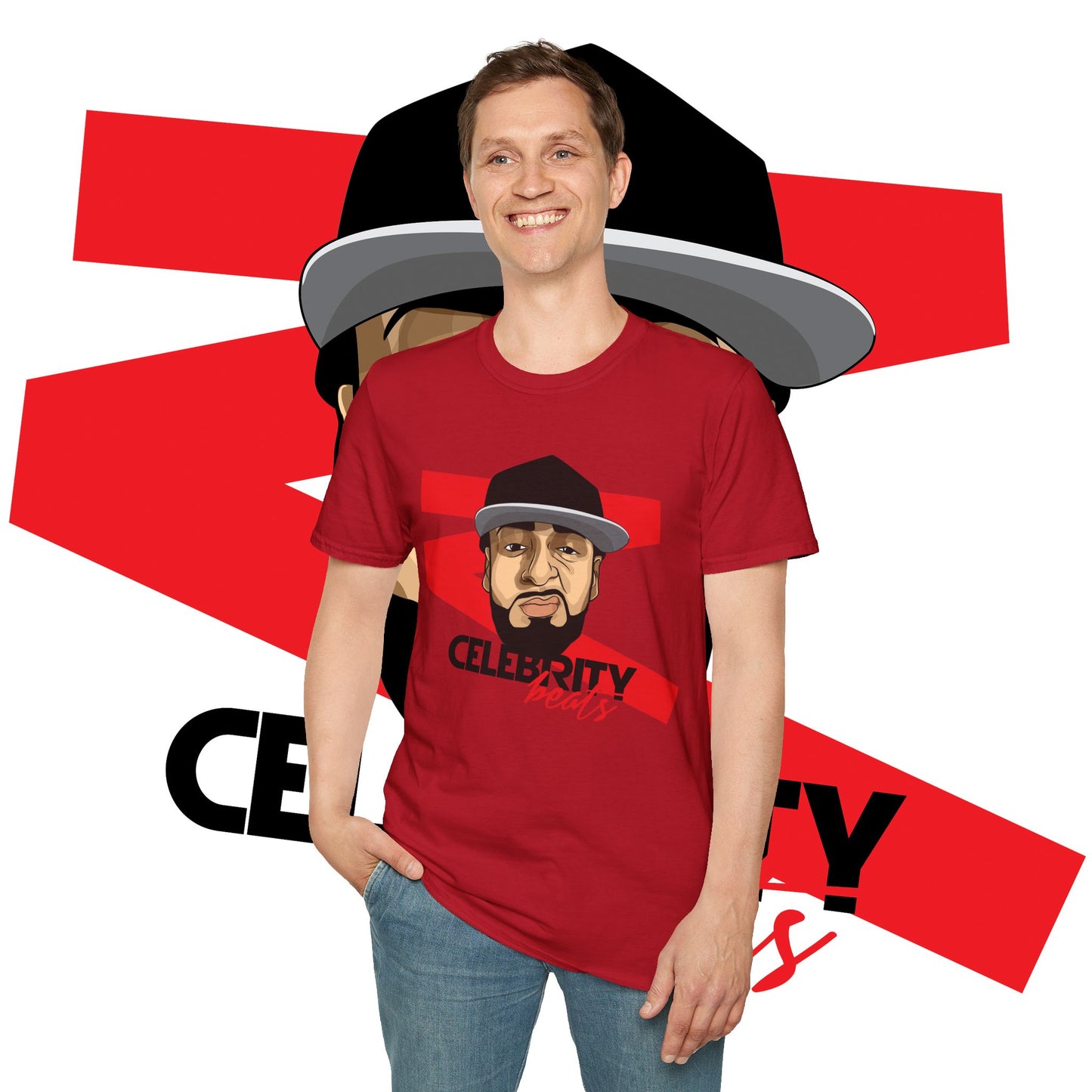 Celebrity Beats Toon-Up - Unisex Soft Tee