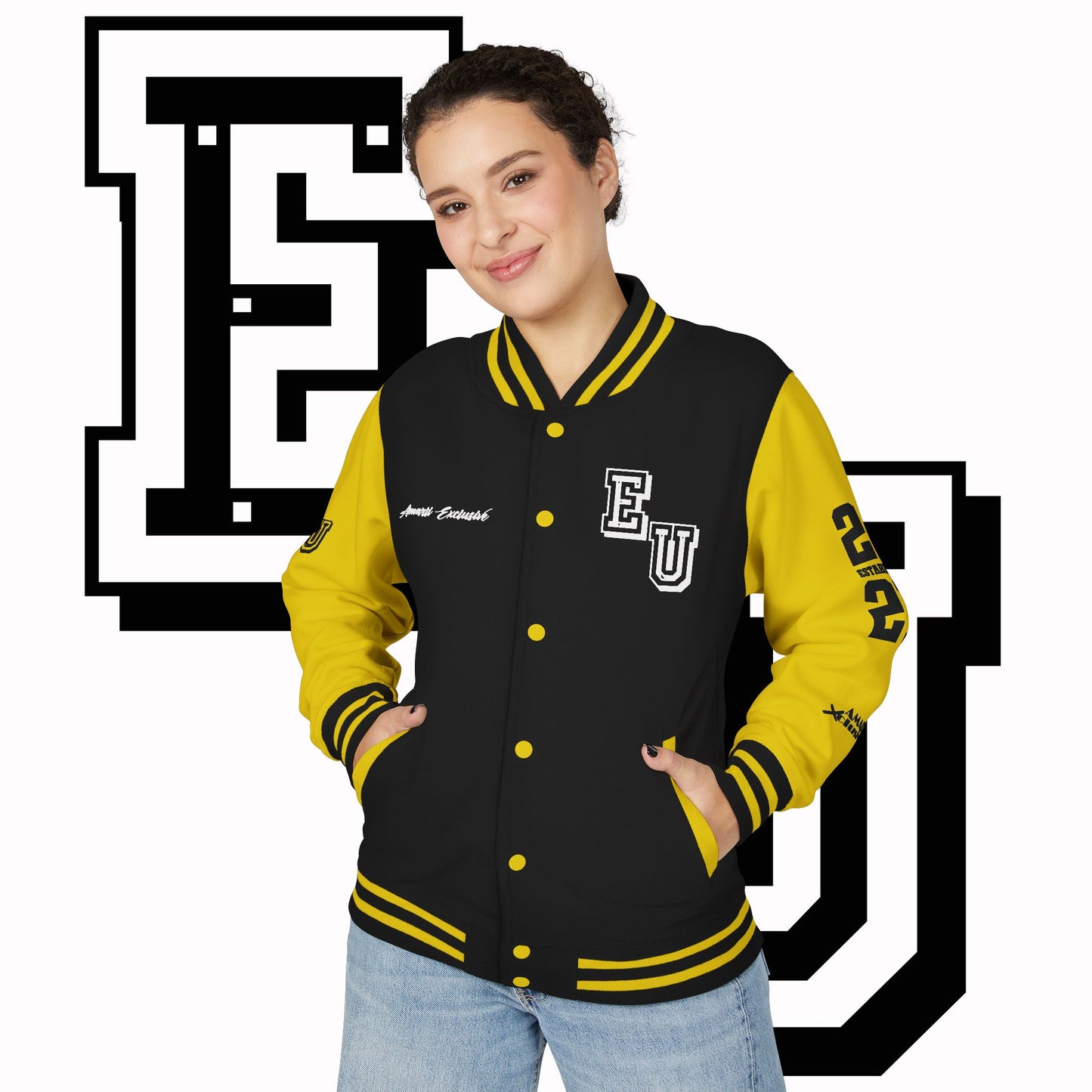 Exclusive University - Unisex Heavyweight Letterman Jacket