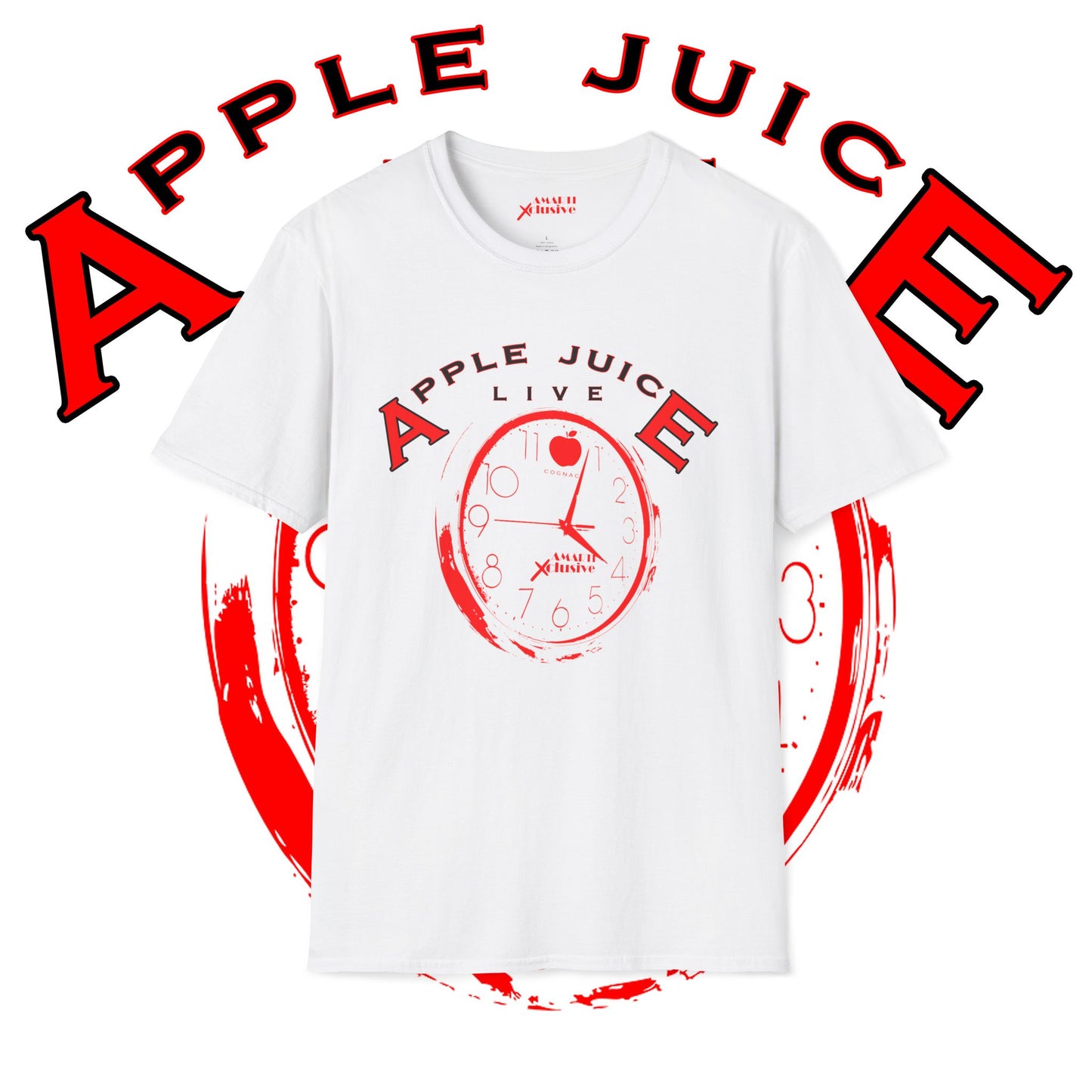 Apple Juice LIVE 2.0 - Unisex Soft Short Sleeve Tee