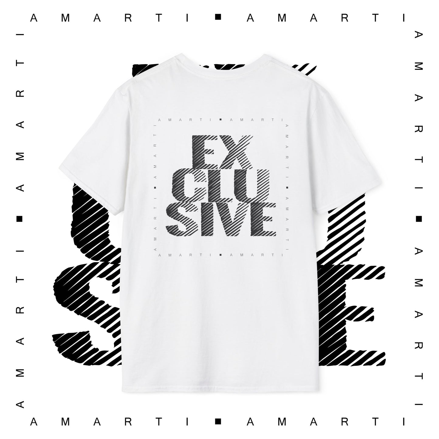 Stacked Exclusive (Black) - Unisex Soft Tee