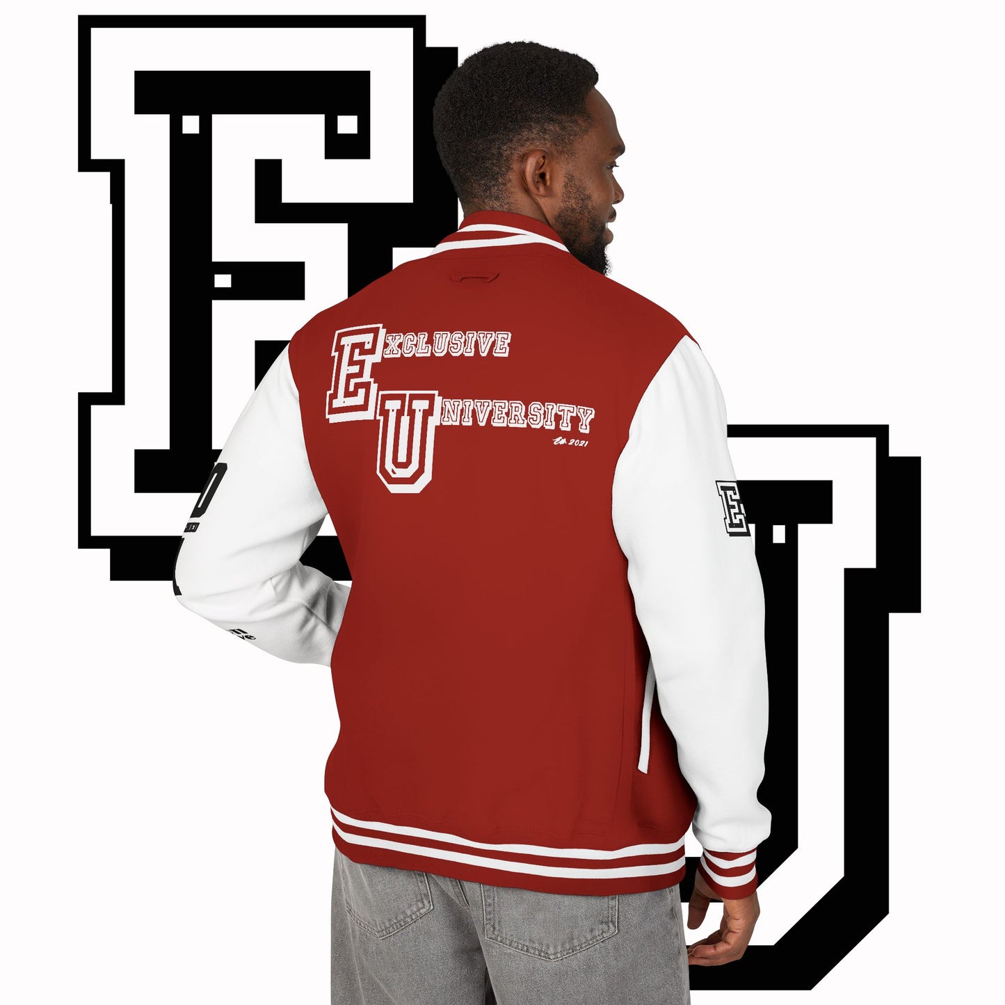 Exclusive University - Unisex Heavyweight Letterman Jacket