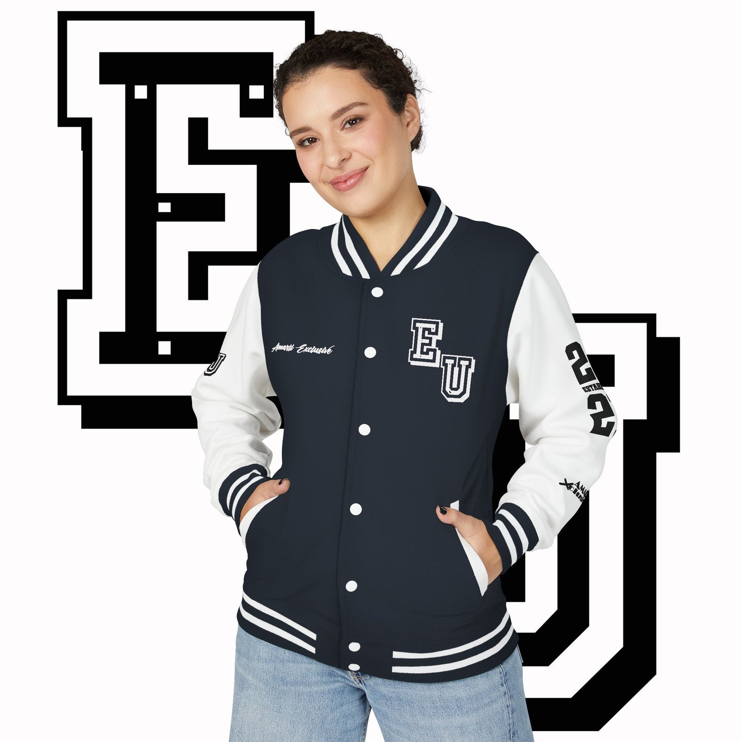 Exclusive University - Unisex Heavyweight Letterman Jacket