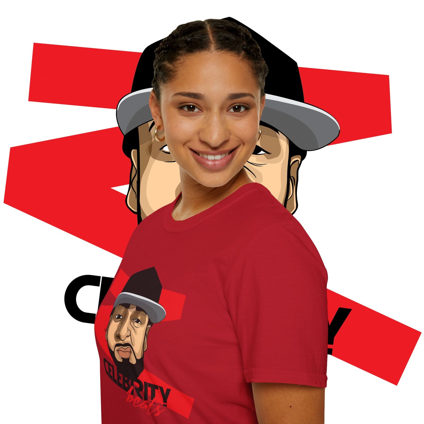 Celebrity Beats Toon-Up - Unisex Soft Tee