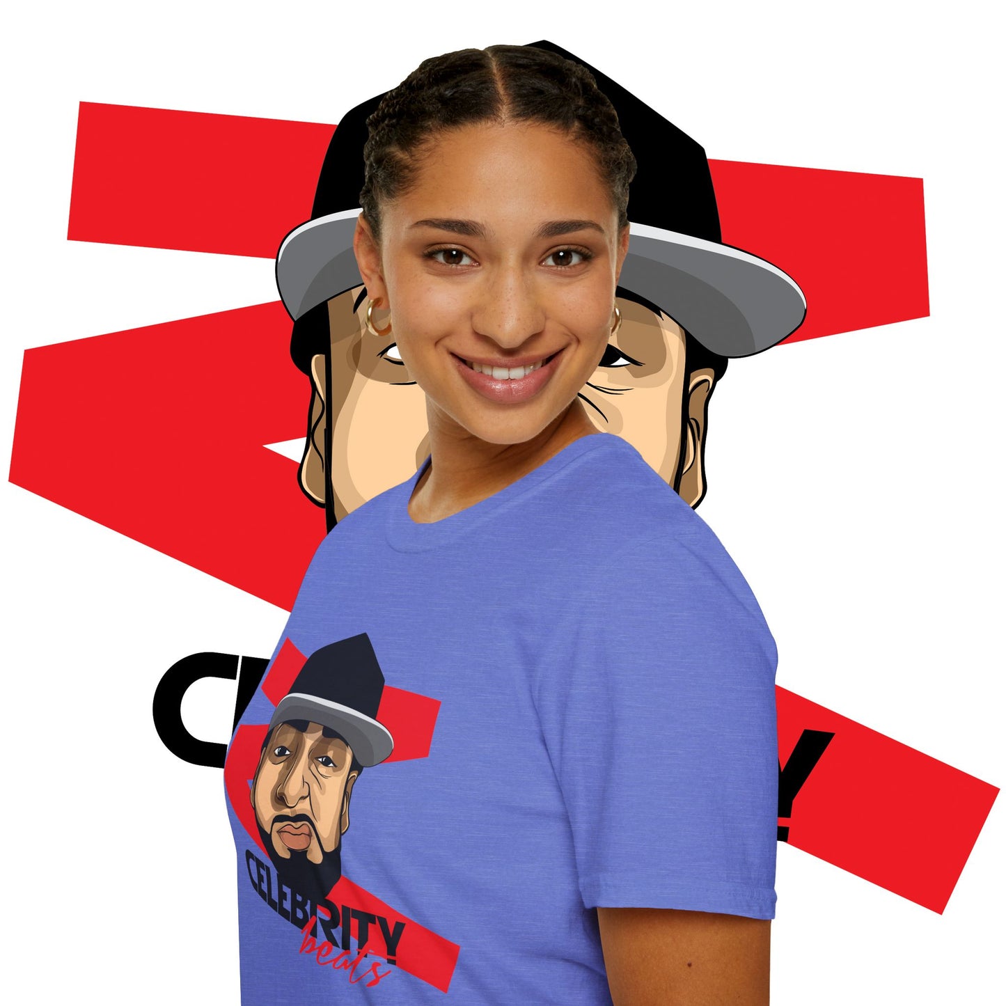 Celebrity Beats Toon-Up - Unisex Soft Tee