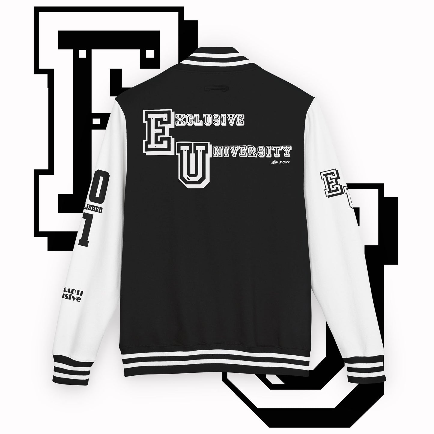 Exclusive University - Unisex Heavyweight Letterman Jacket