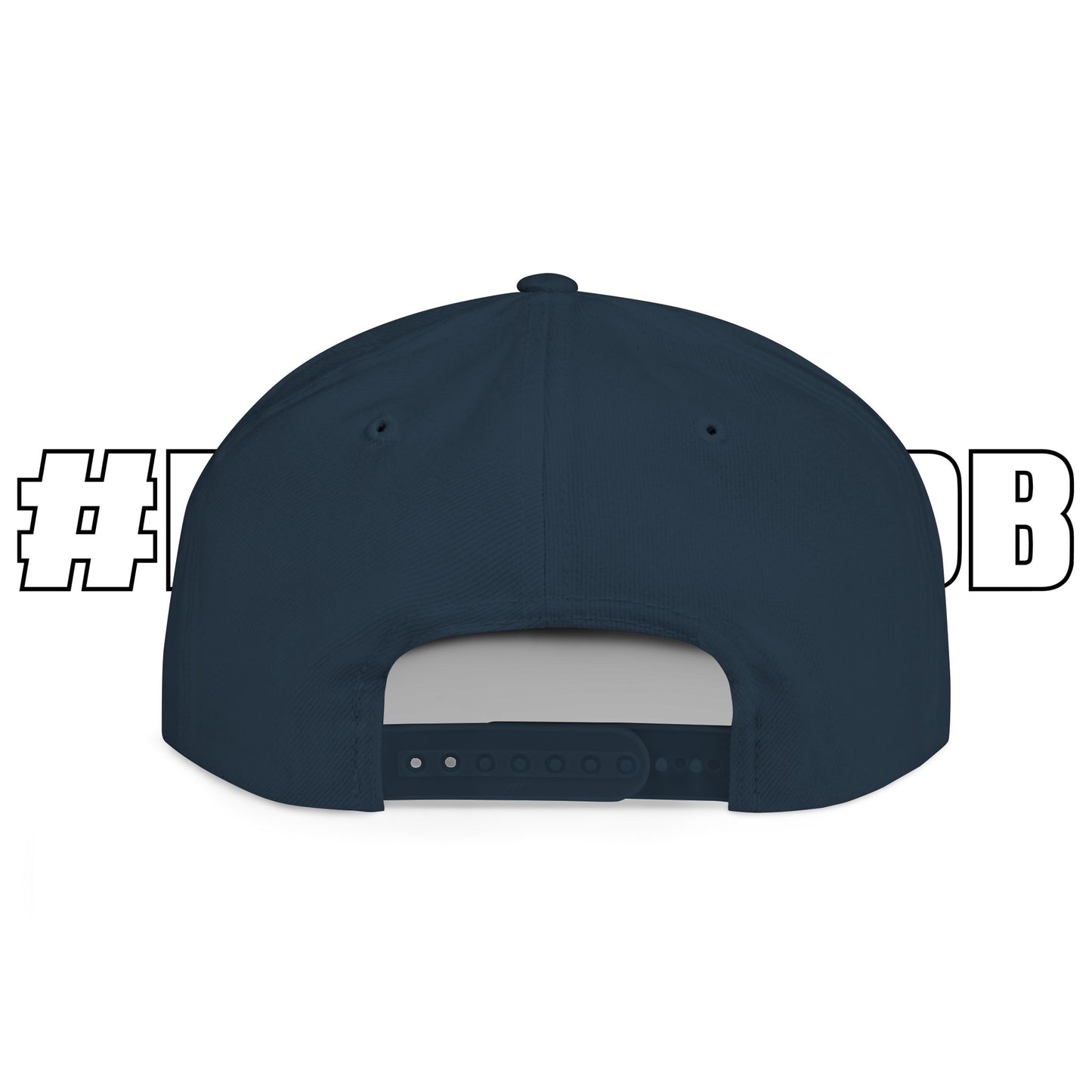 The #BEATSMOB Collection - Flat Bill Snapback Cap (Ghost Letters)