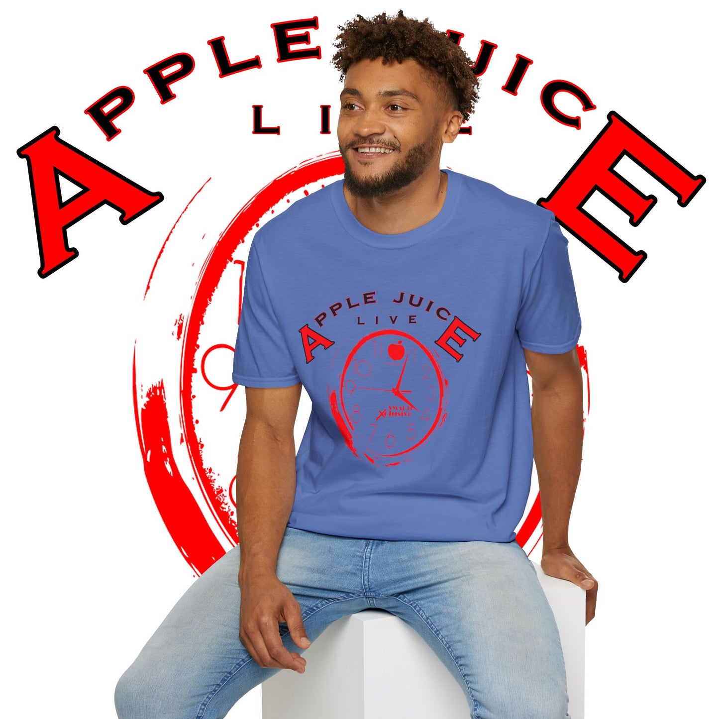 Apple Juice LIVE 2.0 - Unisex Soft Short Sleeve Tee