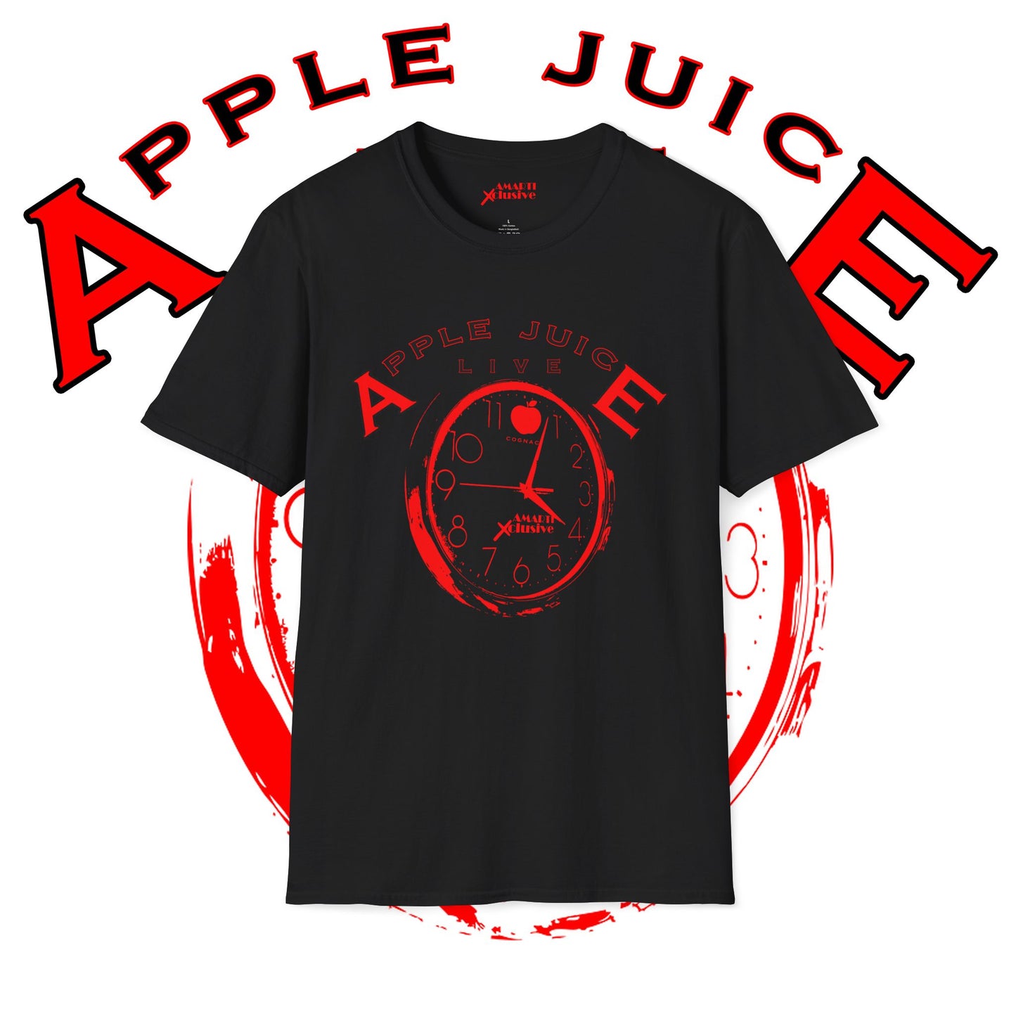 Apple Juice LIVE 2.0 - Unisex Soft Short Sleeve Tee