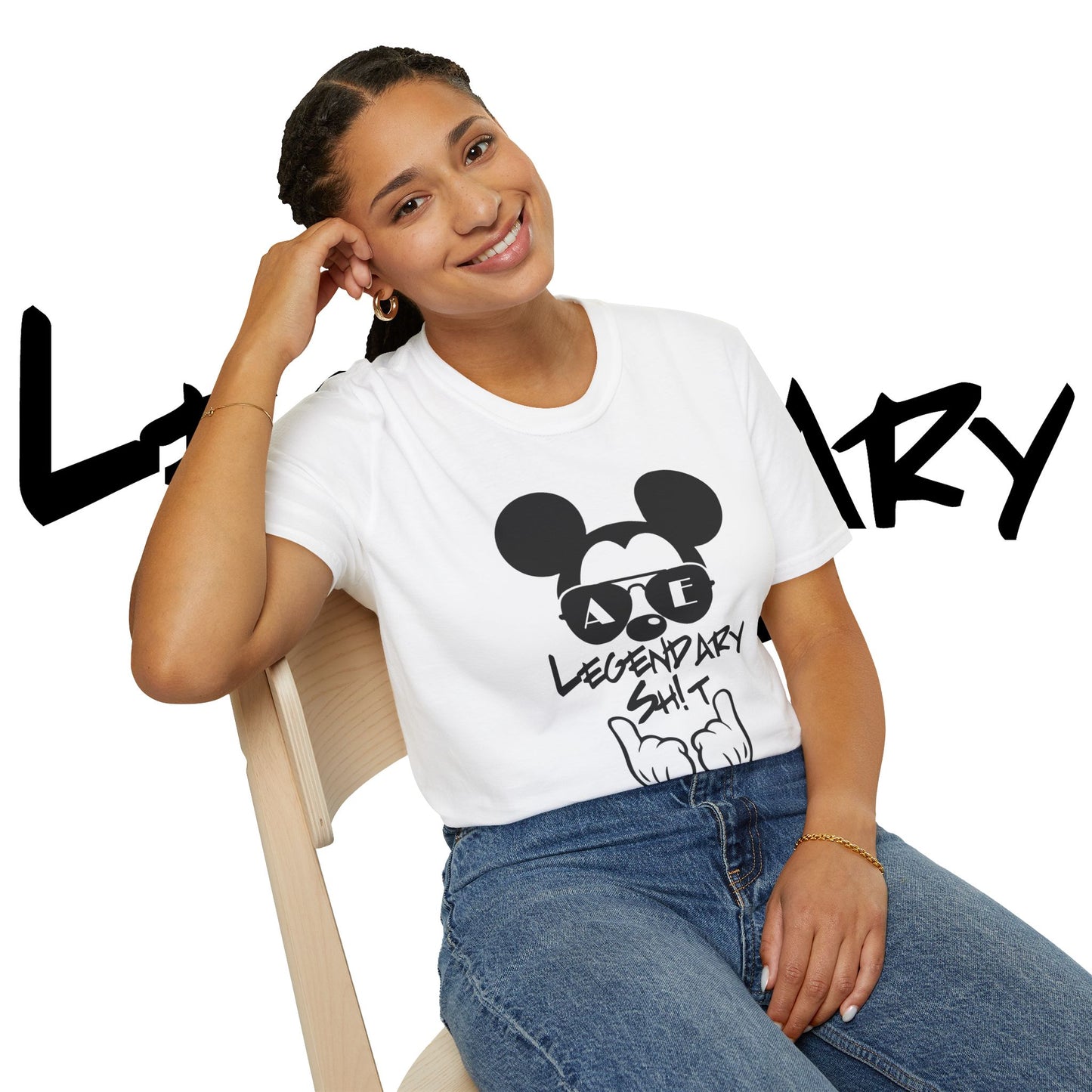 The Legendary Collection (Mouse) - Unisex Soft Short Sleeve Tee