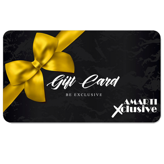 Amarti Exclusive "Be Exclusive" Gift Card