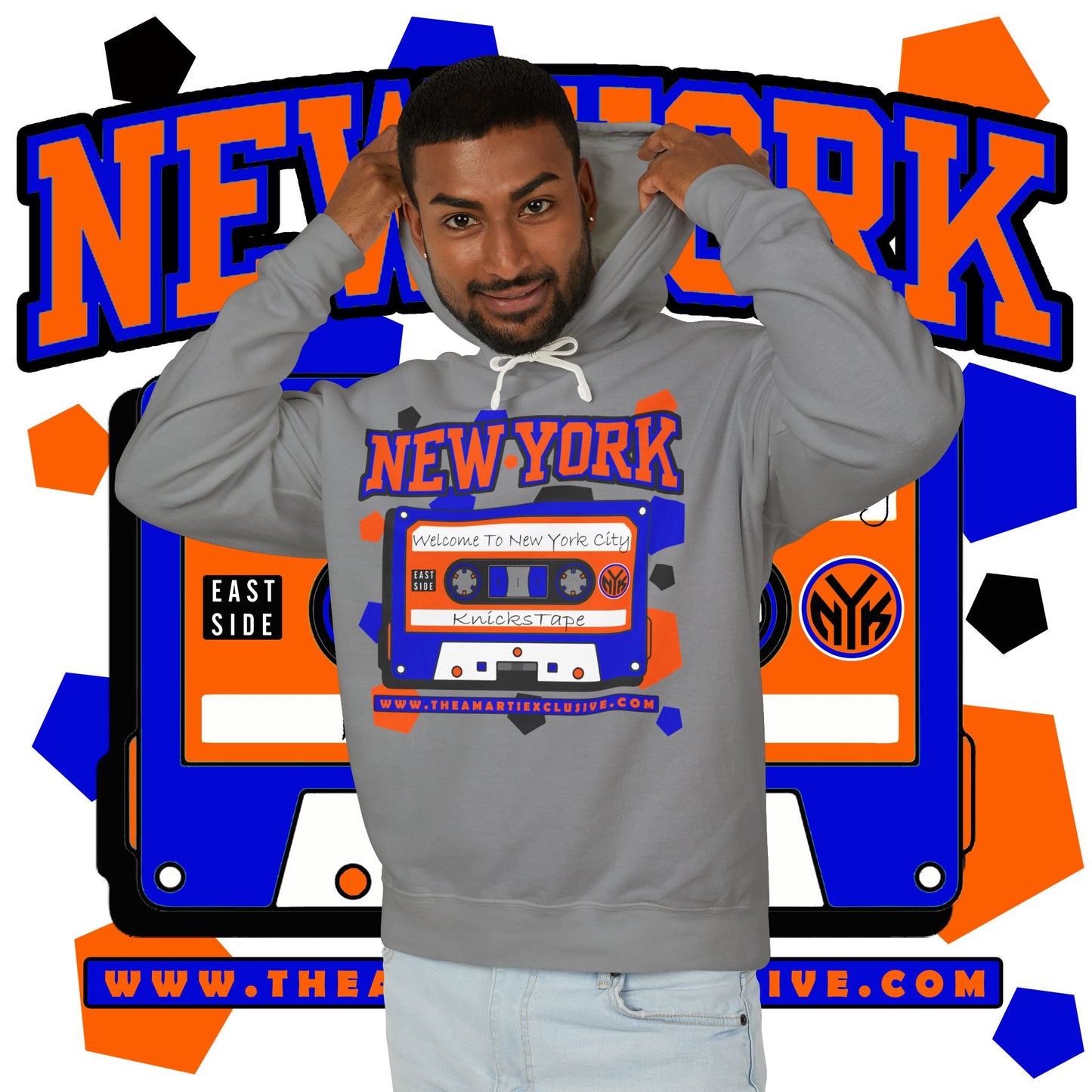 New York KnicksTape Cassette - Unisex Soft Hoodie