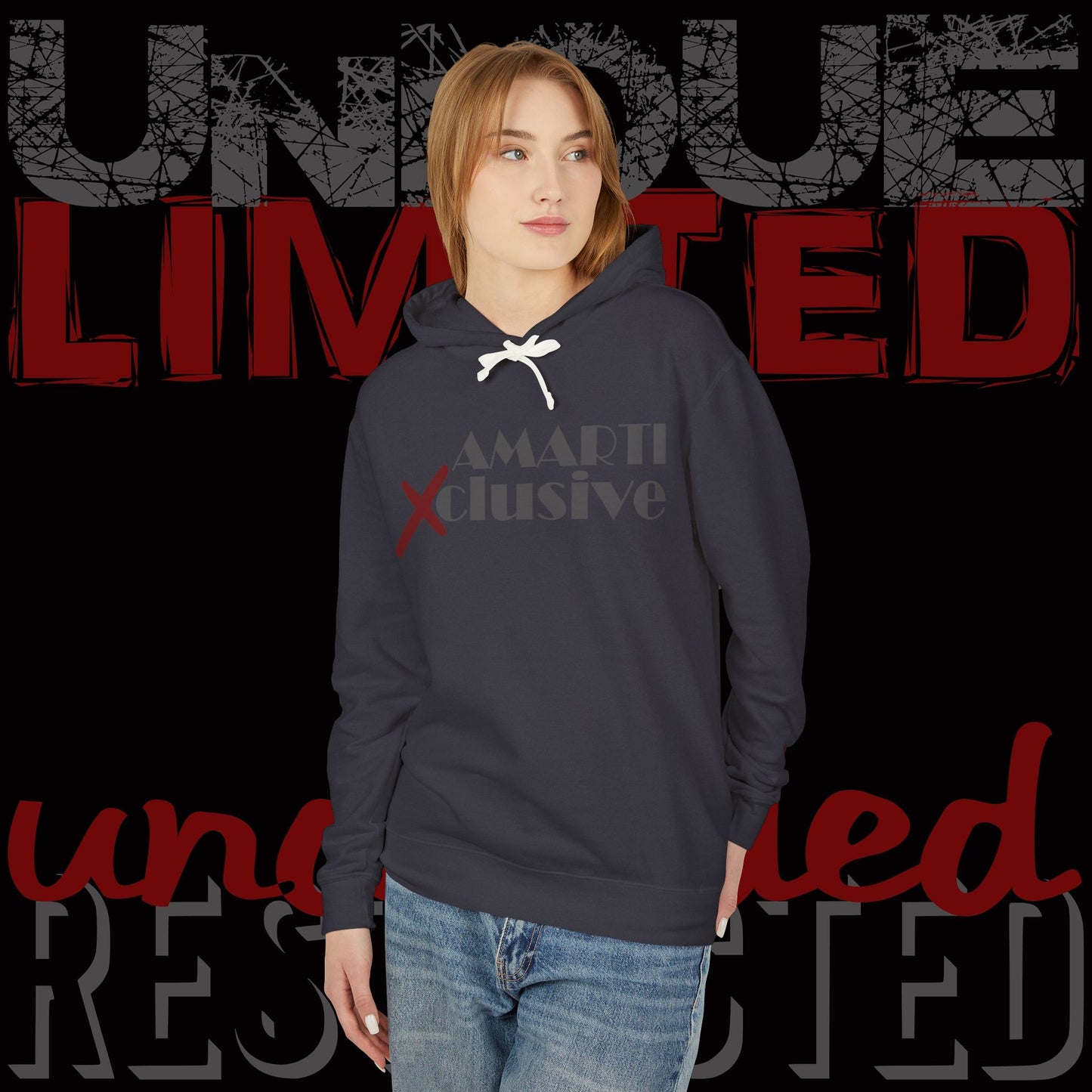 Exclusive "Syns" - Unisex Lightweight Pullover Hoodie