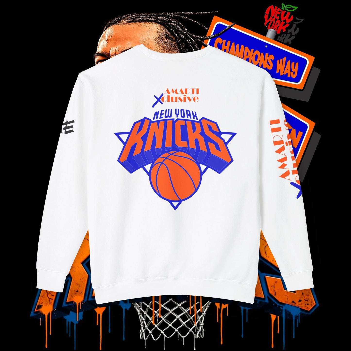 Jalen Brunson "Champions Way" - Unisex Crewneck Sweatshirt