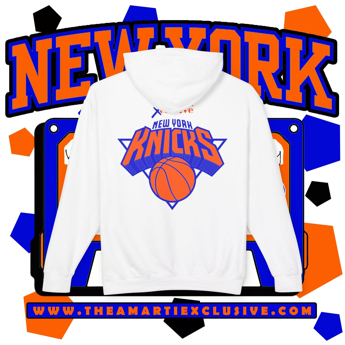 New York KnicksTape Cassette - Unisex Soft Hoodie
