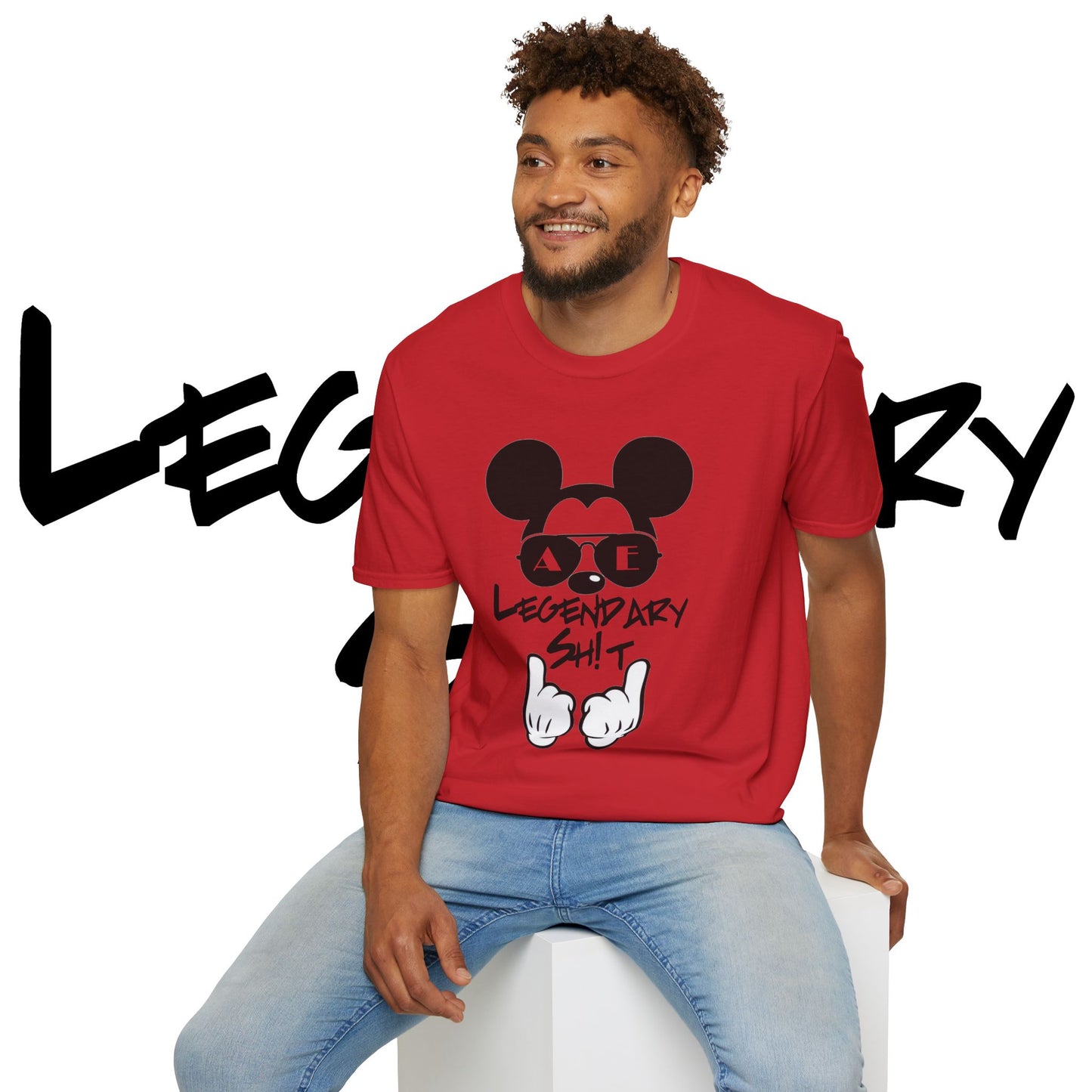 The Legendary Collection (Mouse) - Unisex Soft Short Sleeve Tee