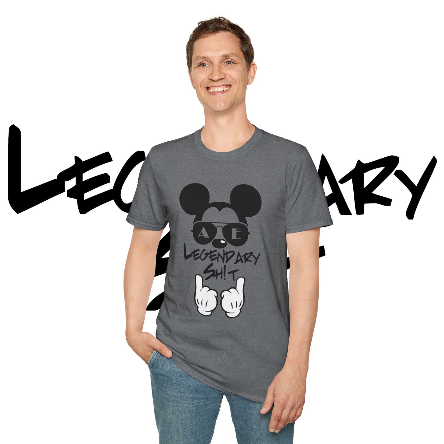The Legendary Collection (Mouse) - Unisex Soft Short Sleeve Tee