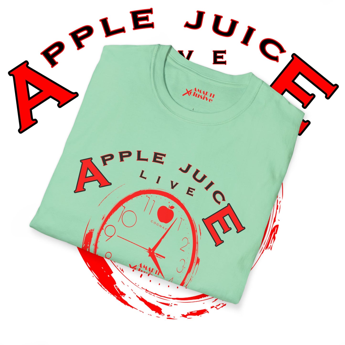 Apple Juice LIVE 2.0 - Unisex Soft Short Sleeve Tee