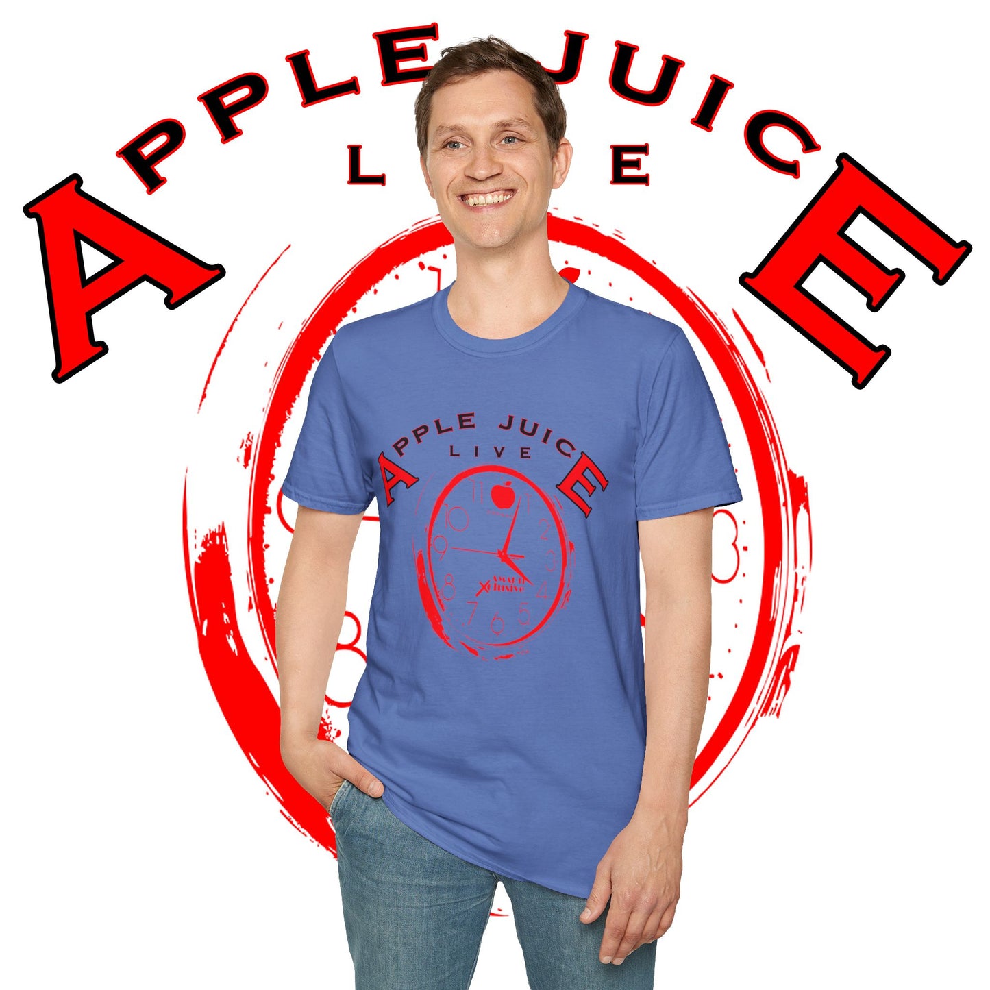 Apple Juice LIVE 2.0 - Unisex Soft Short Sleeve Tee
