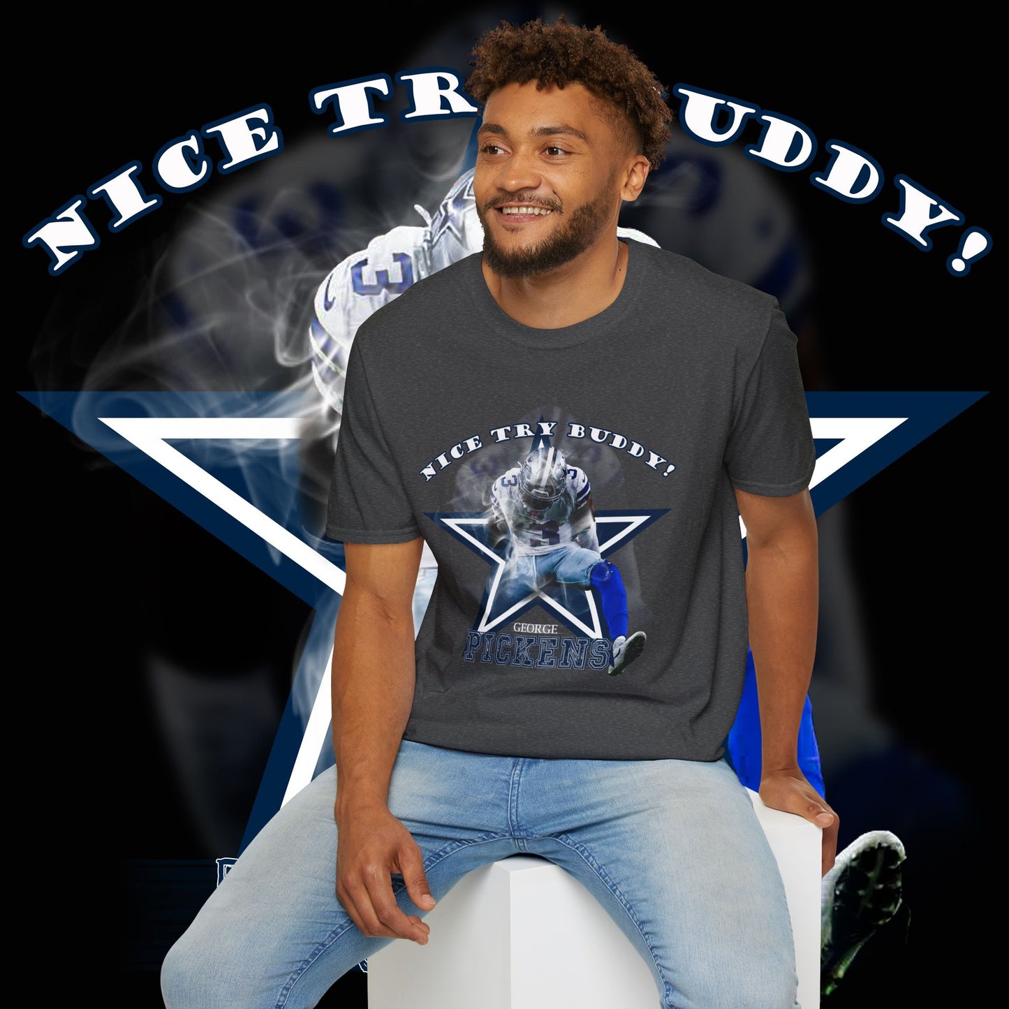 George Pickens Tribute Tee - Nice Try Buddy!